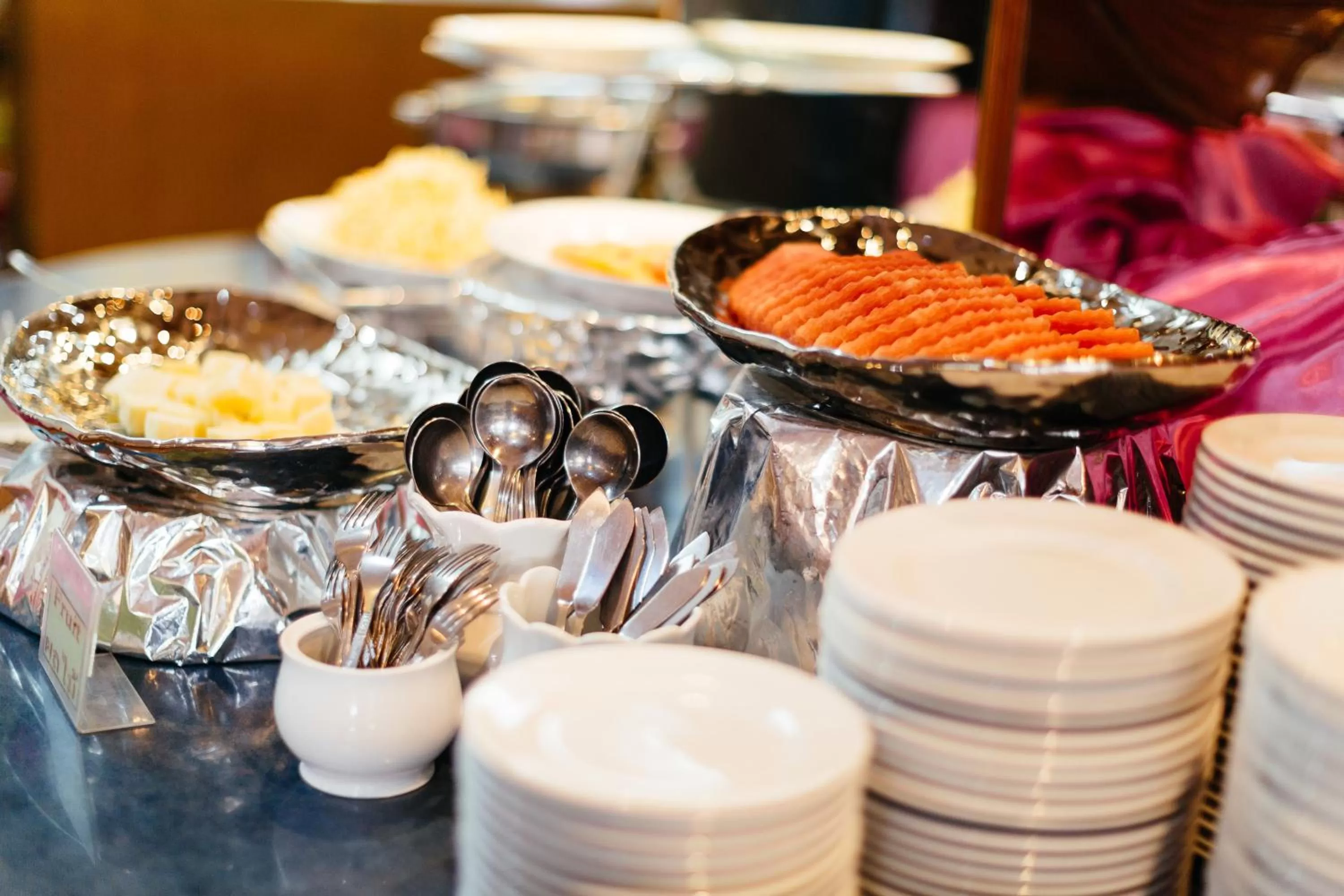 Food and drinks in Thipurai Beach Hotel