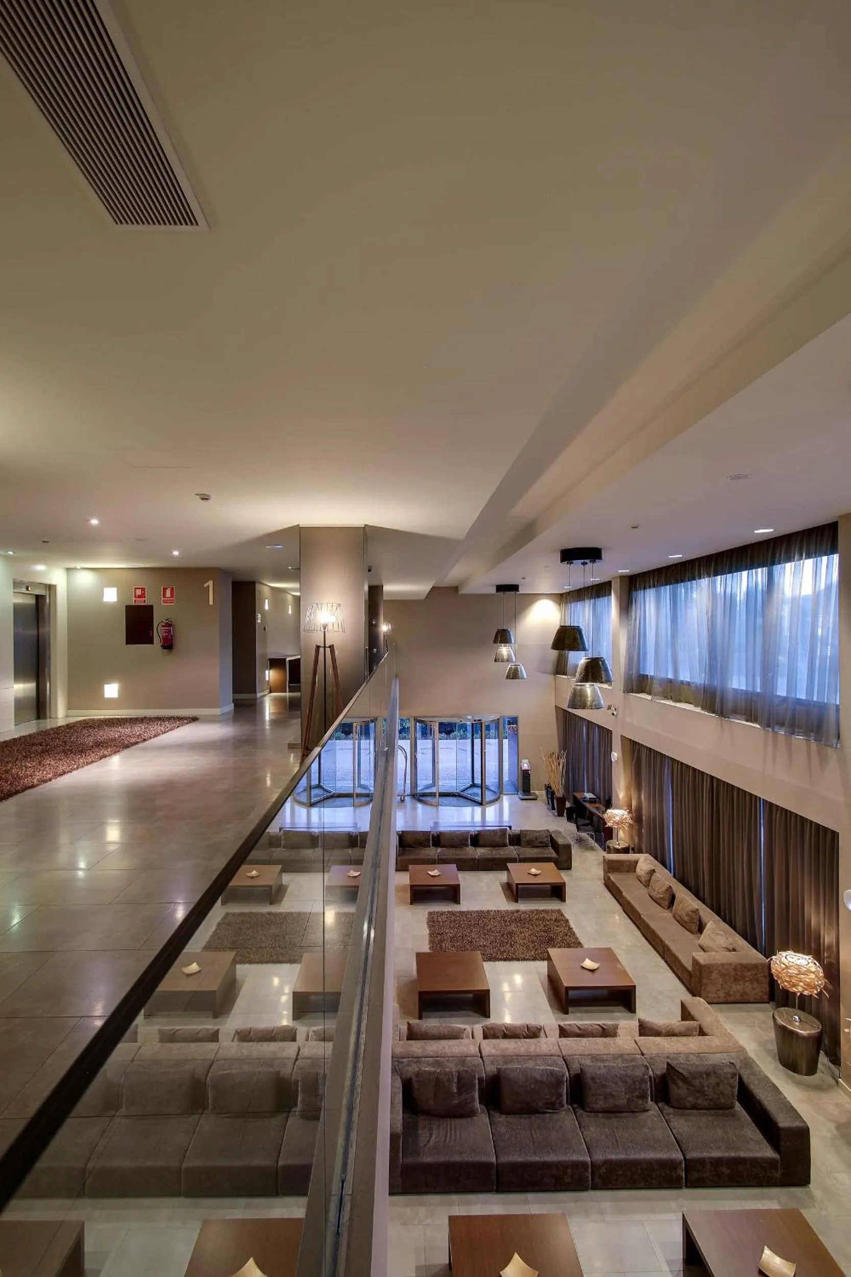 Lobby or reception in PCM Forum Alcalá