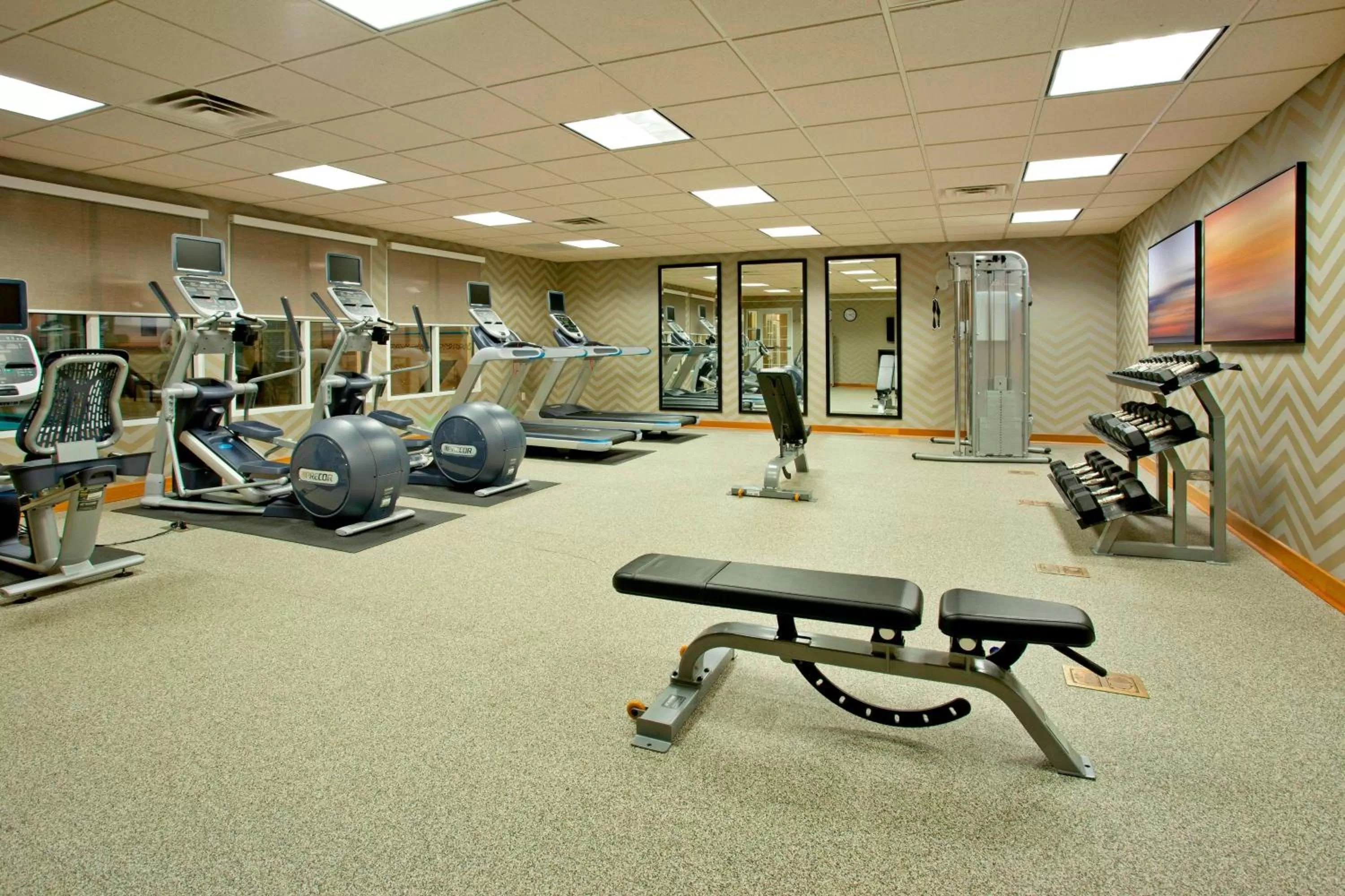 Fitness centre/facilities in Residence Inn Bridgewater Branchburg