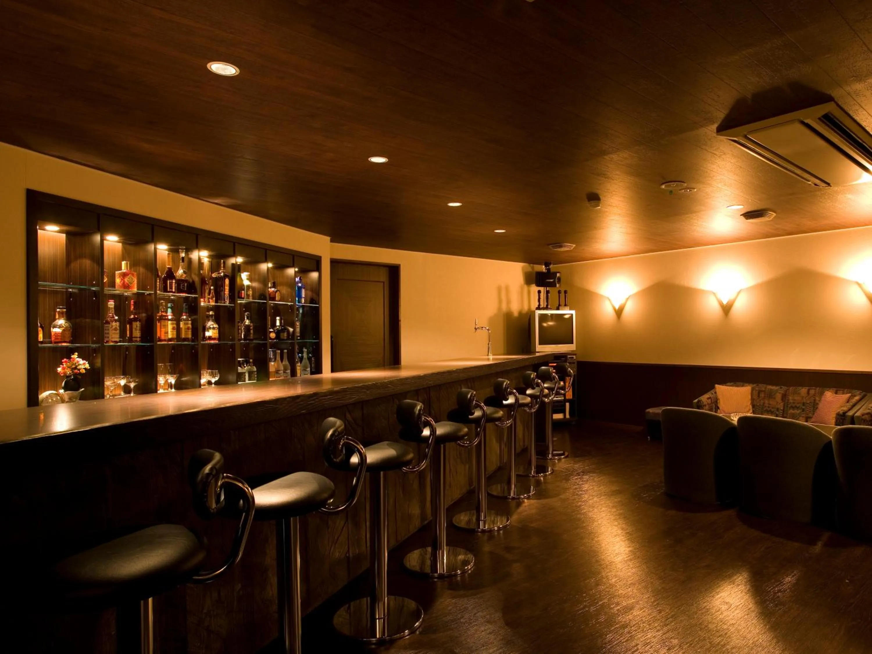 Lounge or bar in Hokuten no Oka Abashiriko Tsuruga Resort