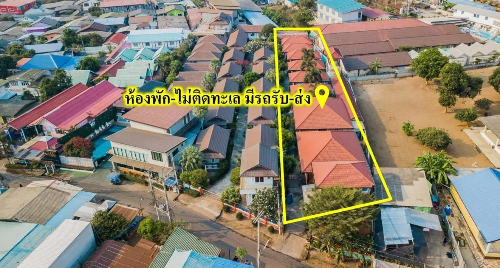 Bird's eye view in Lareena Resort Koh Larn Pattaya