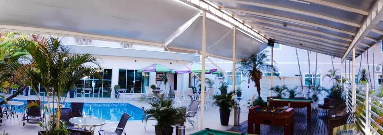 Swimming pool in Hotel Serra de Jundiaí