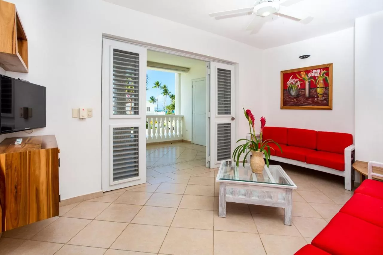 Living room in Albachiara Hotel - Las Terrenas