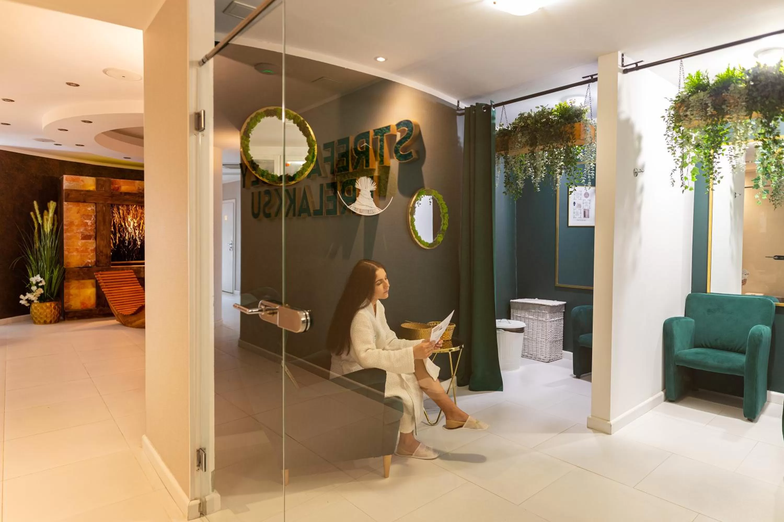 Spa and wellness centre/facilities in Hotel Verde Montana Wellness & Spa