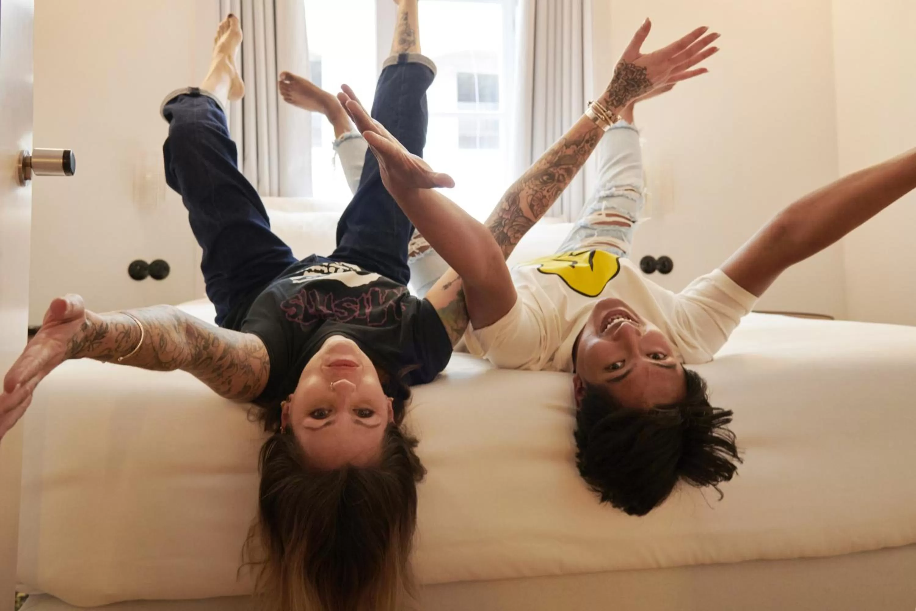 Bed in Cais Urban Lodge