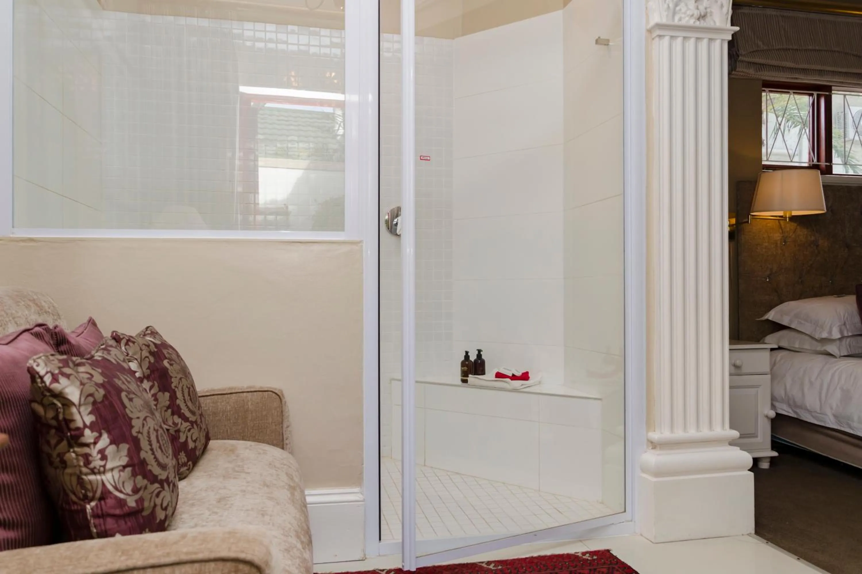 Bathroom, Bed in Brighton Lodge - #Solar Energy #No Loadshedding