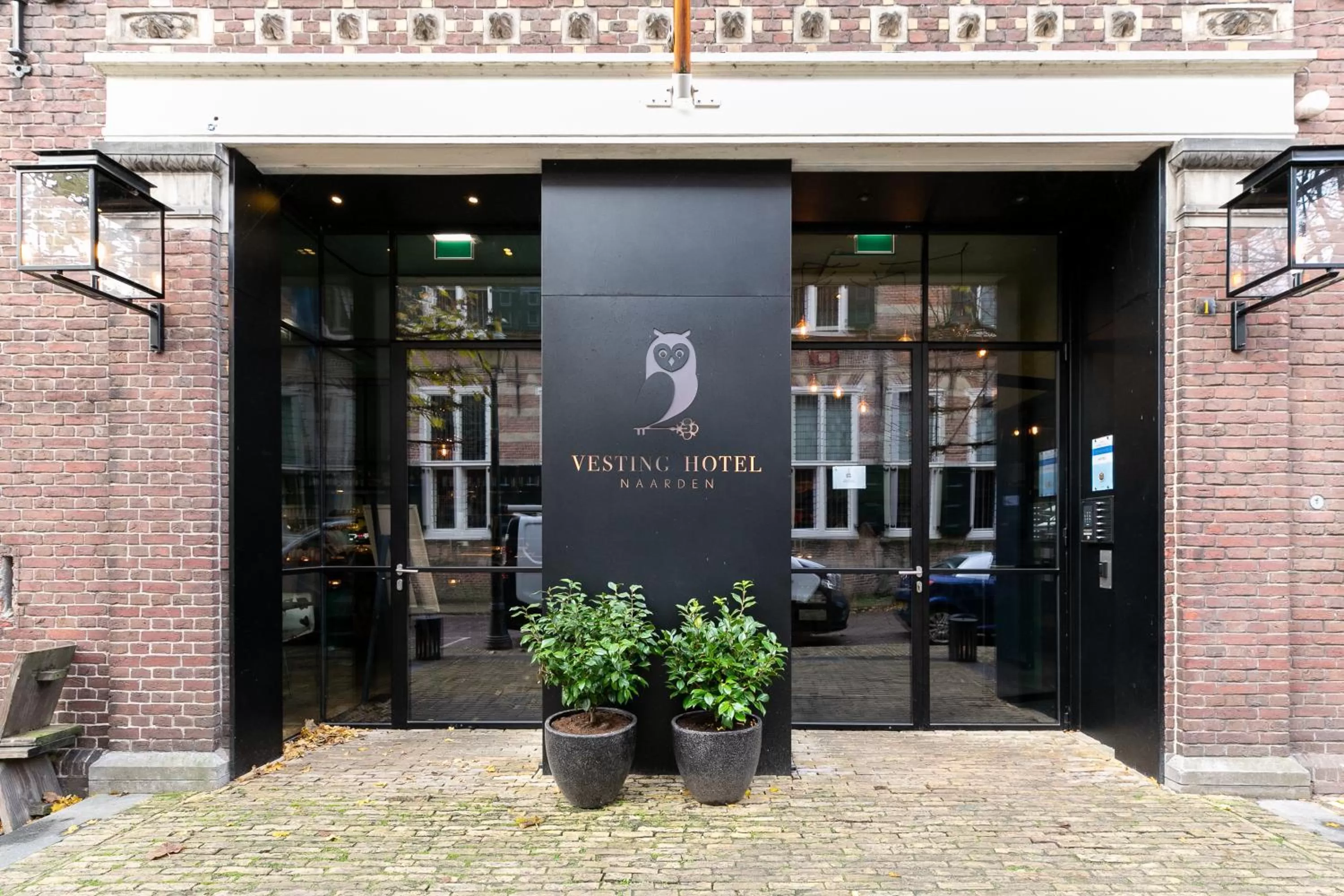 Facade/entrance in Vesting Hotel Naarden