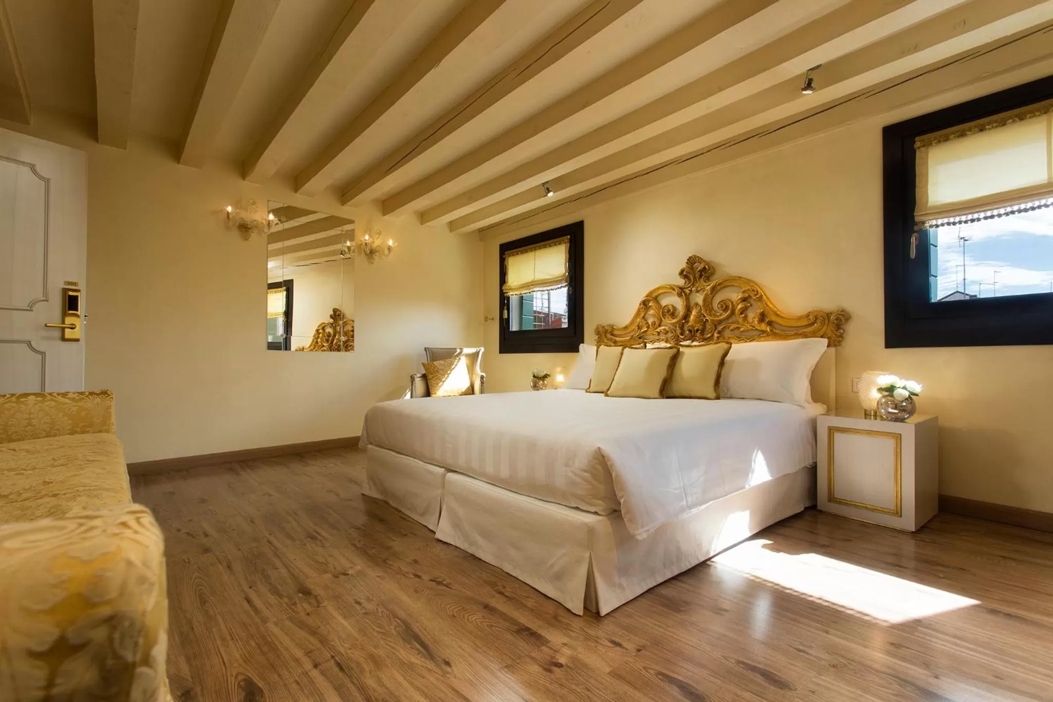 Bed in Relais Venezia