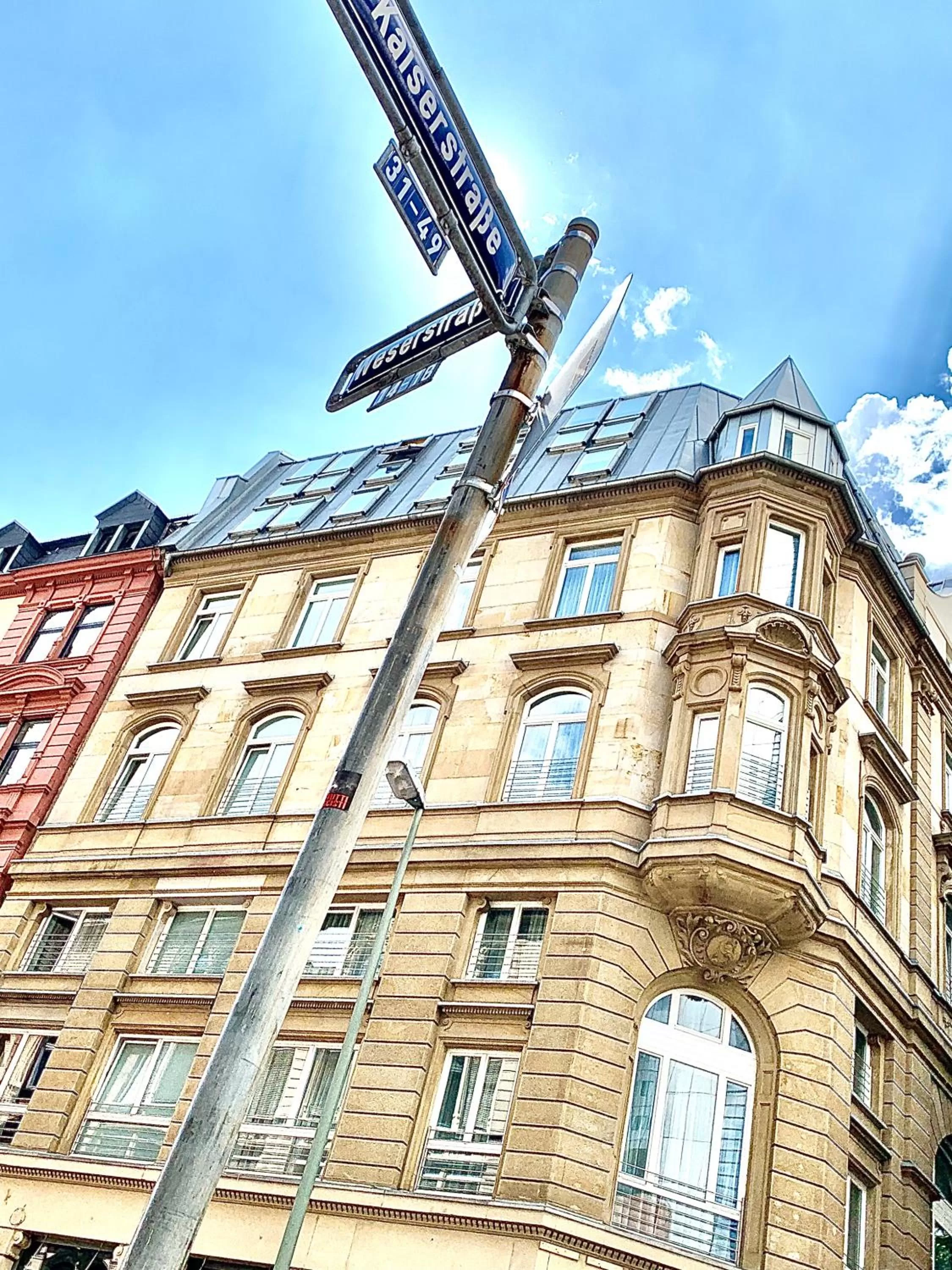 Facade/entrance in The Atrium Hotel