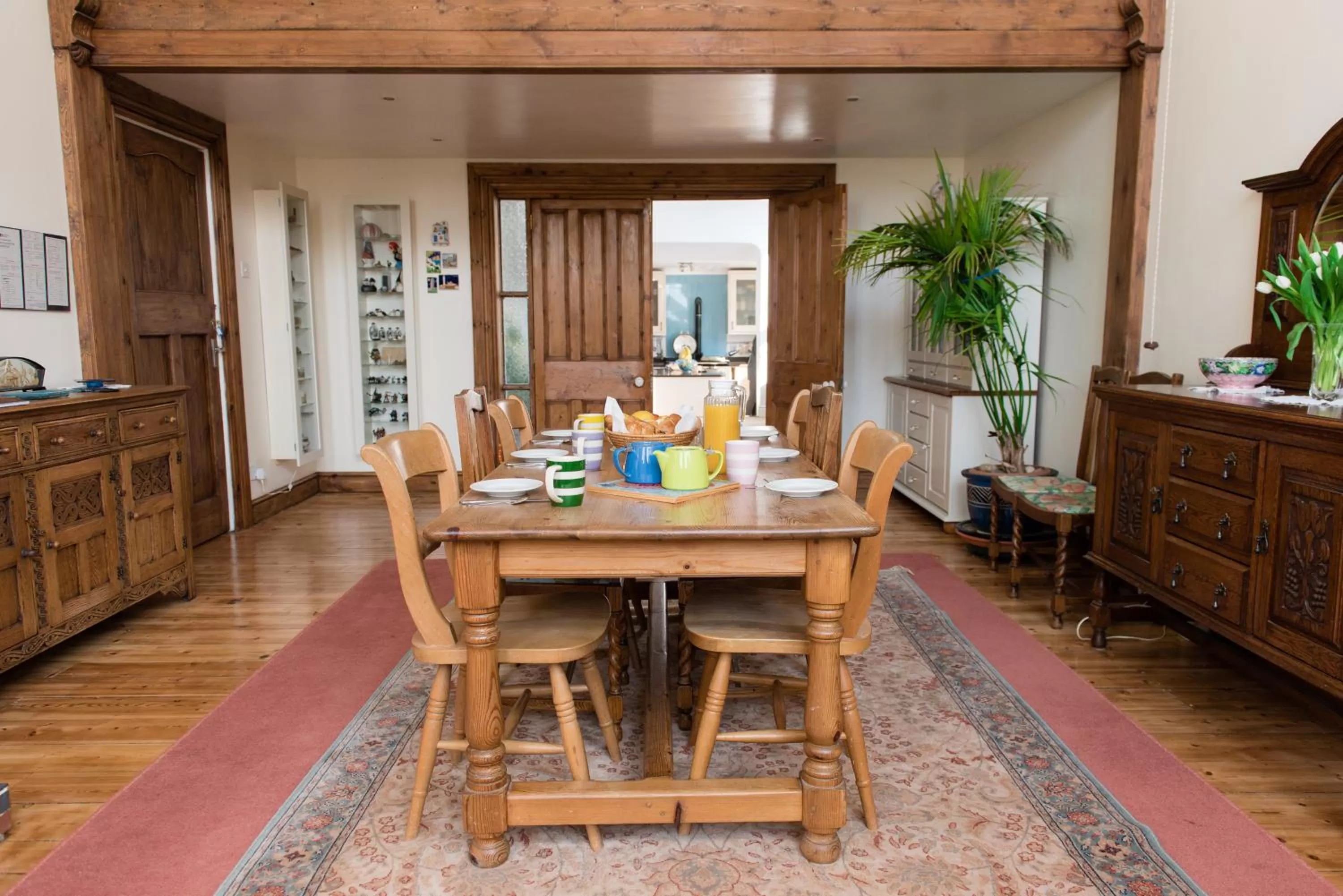 Dining area in The School House