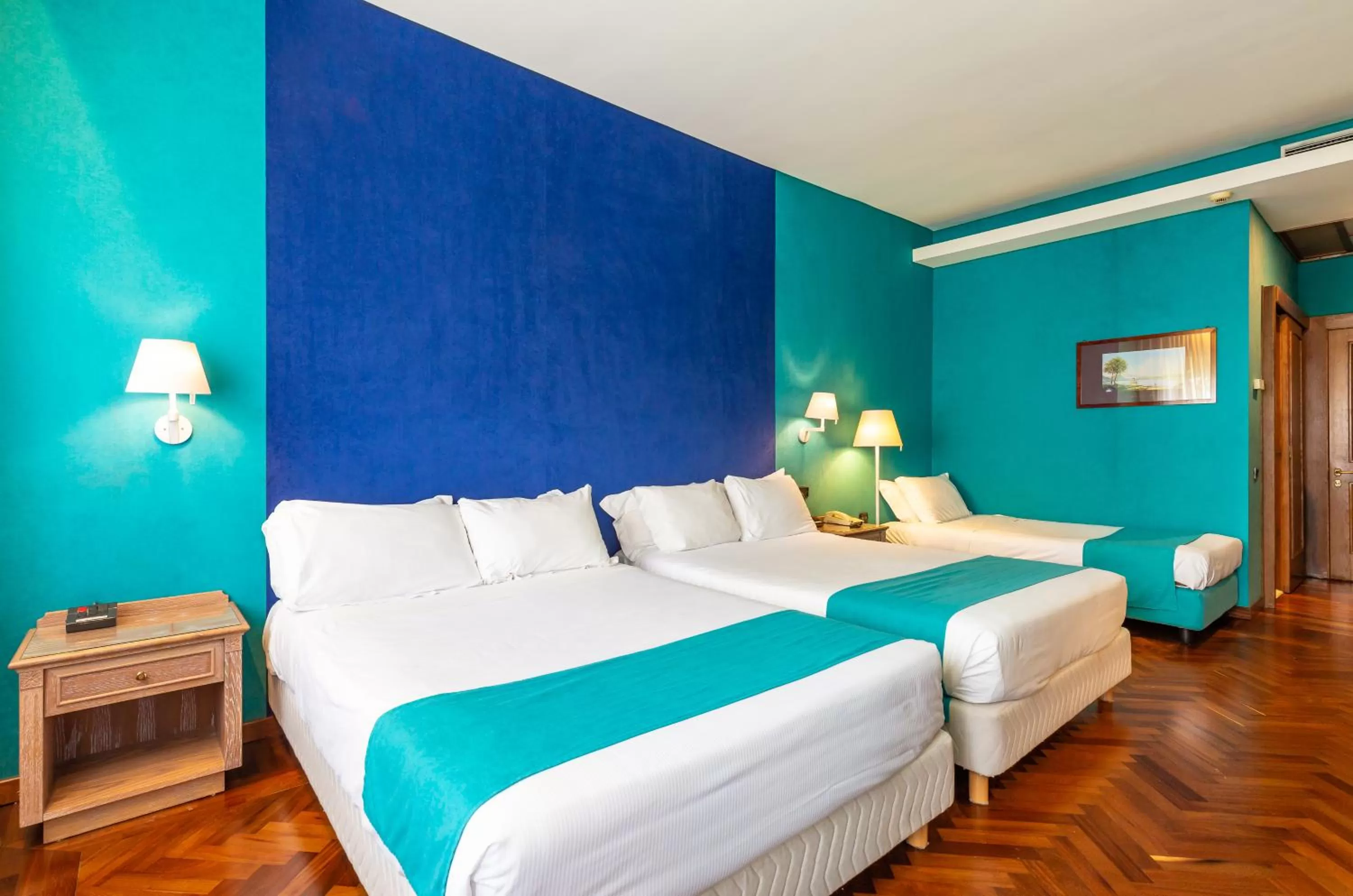 Bed in Culture Hotel Villa Capodimonte