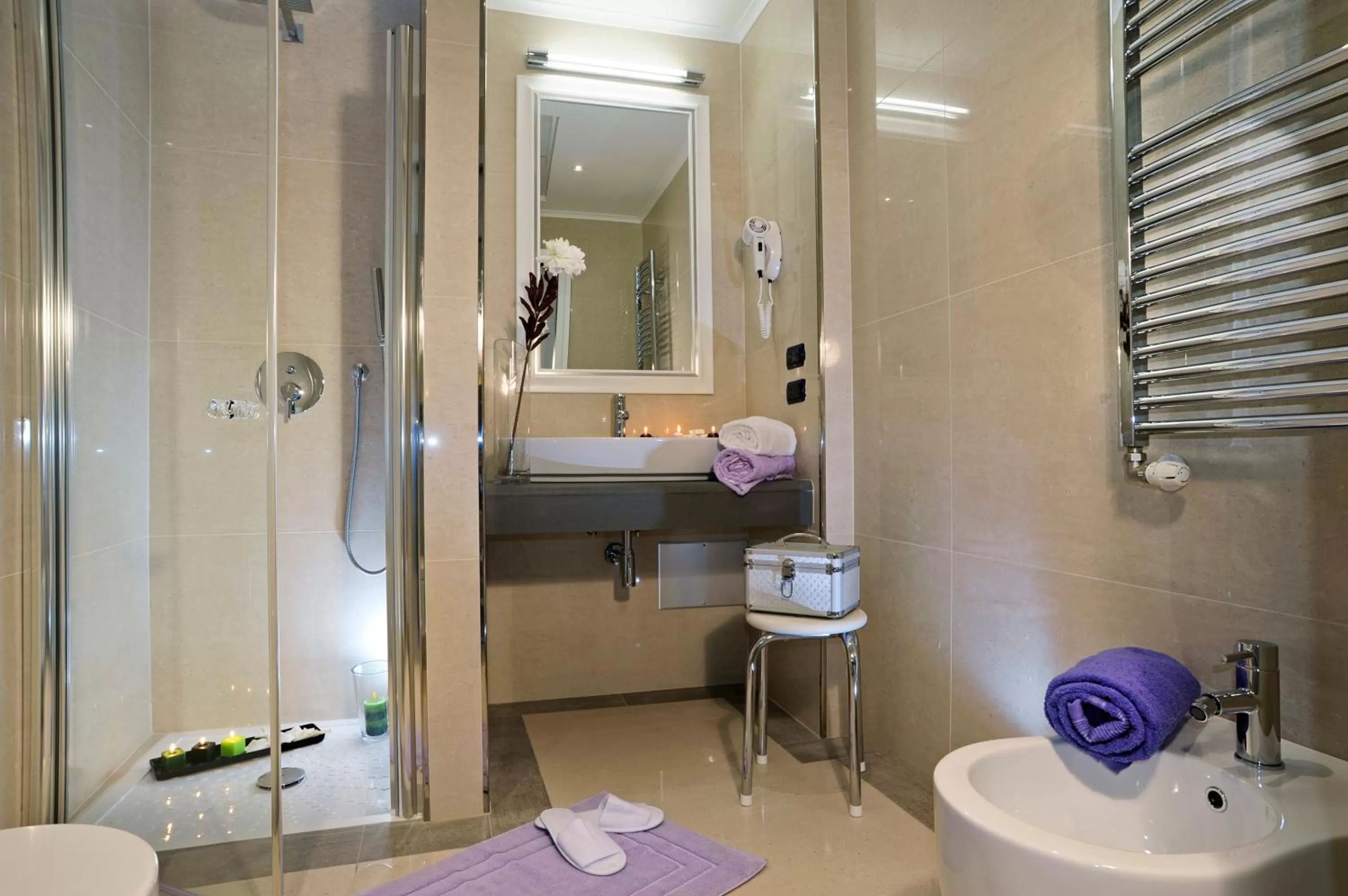 Bathroom in Demetra Hotel