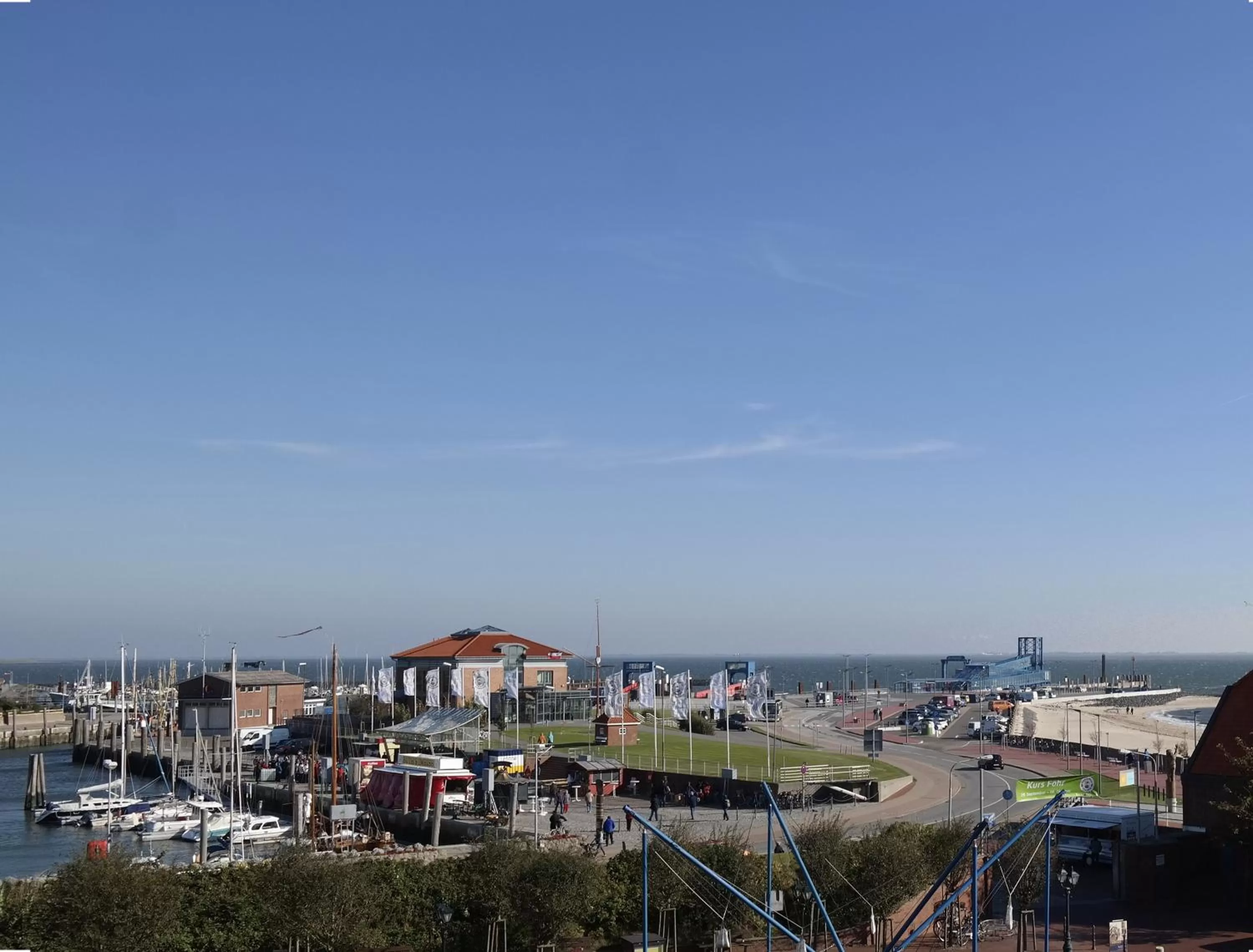 Sea view in Duus Hotel garni