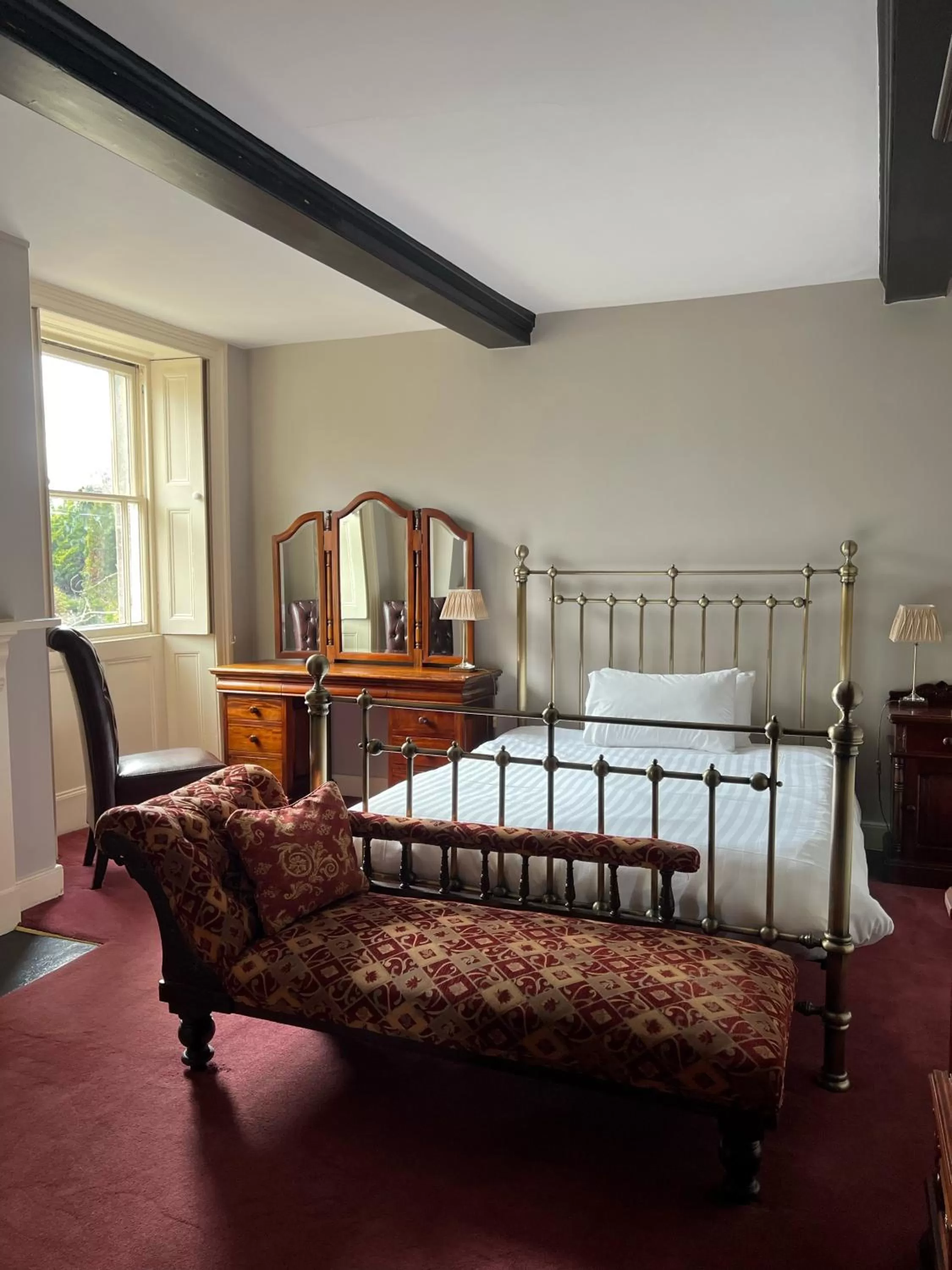 Bed in The Old Manor House Hotel