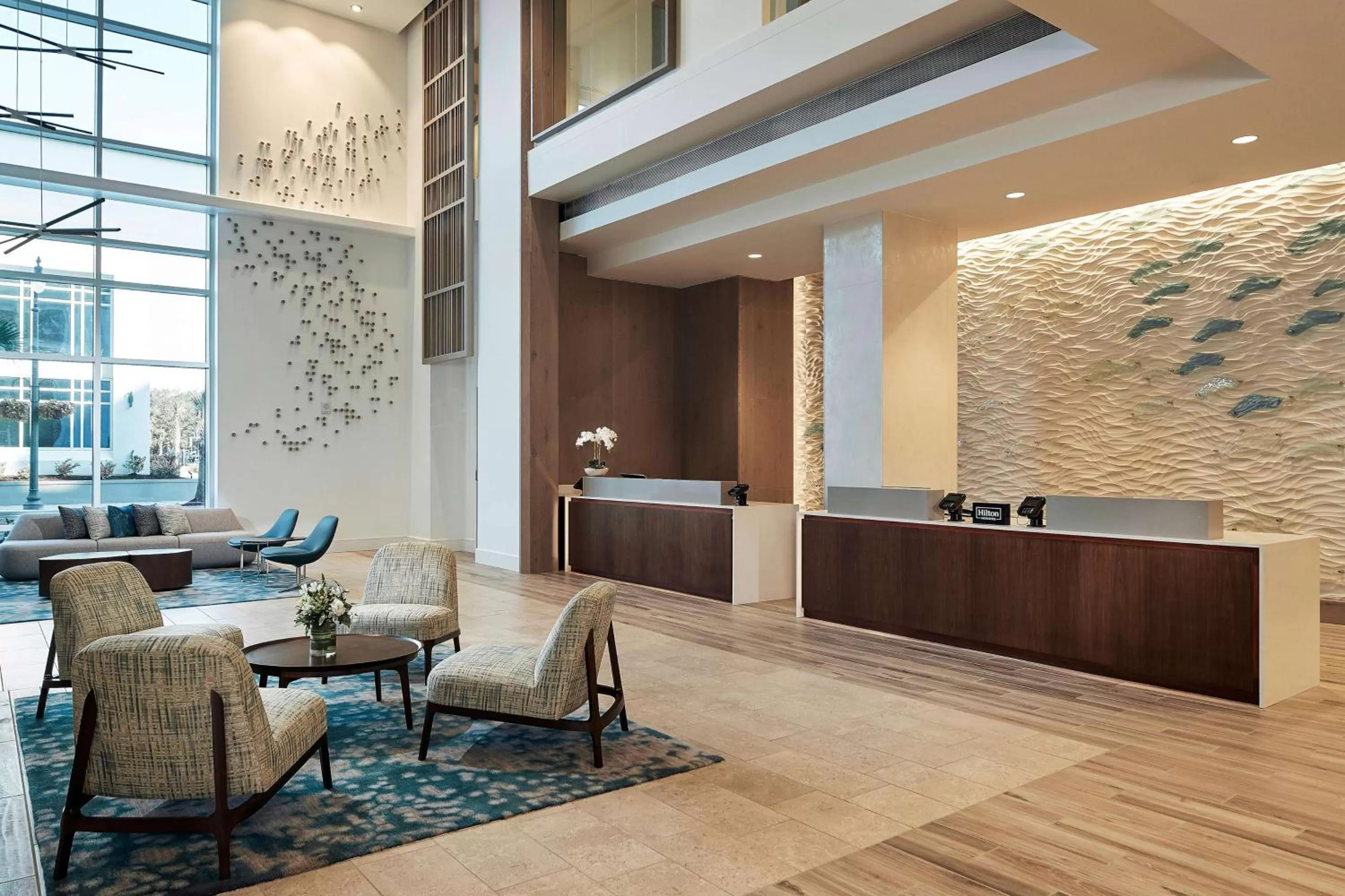 Lobby or reception in Hilton Grand Vacations Club Ocean Enclave Myrtle Beach