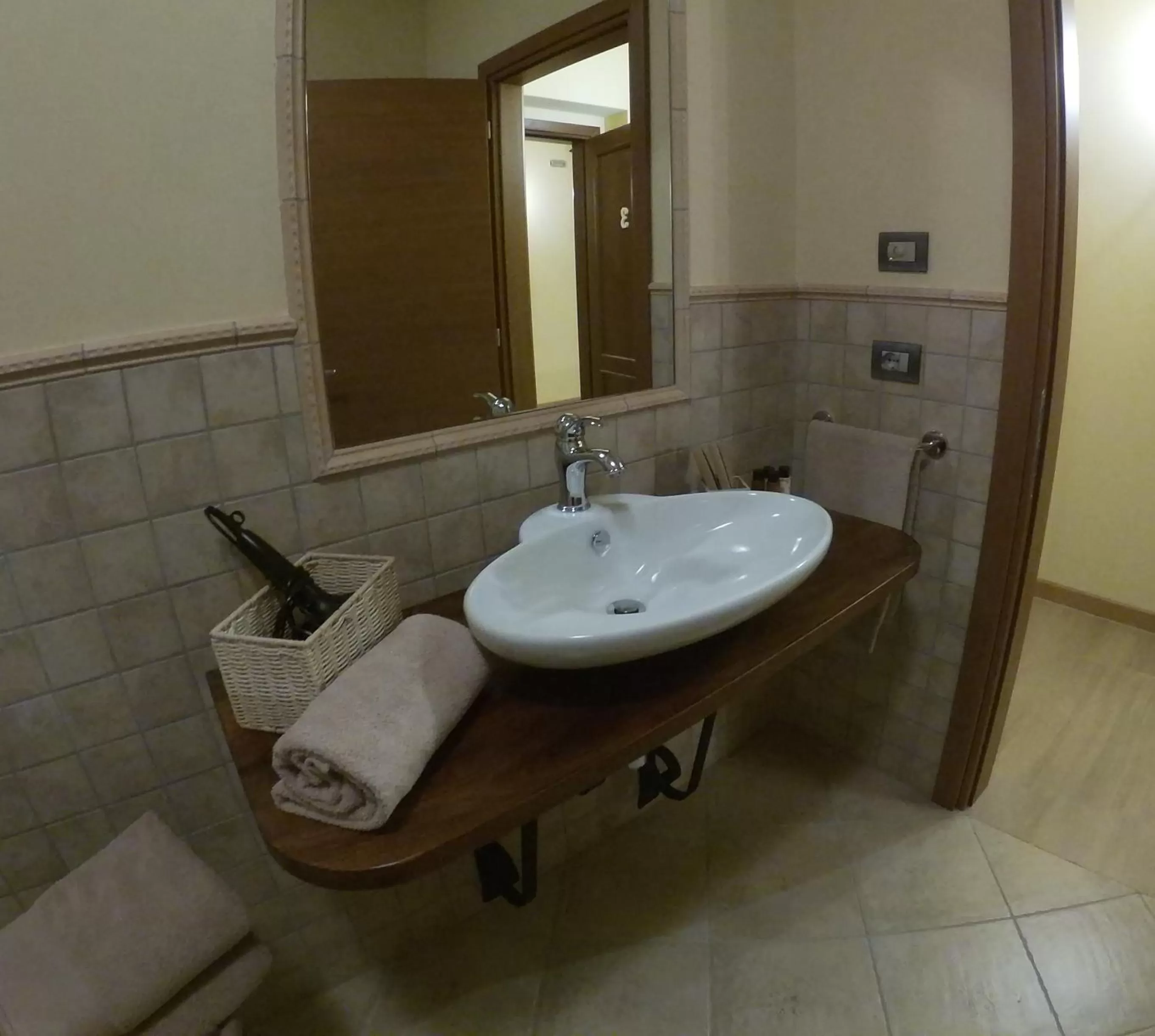 Bathroom in Agriturismo Locanda dei Cacciatori