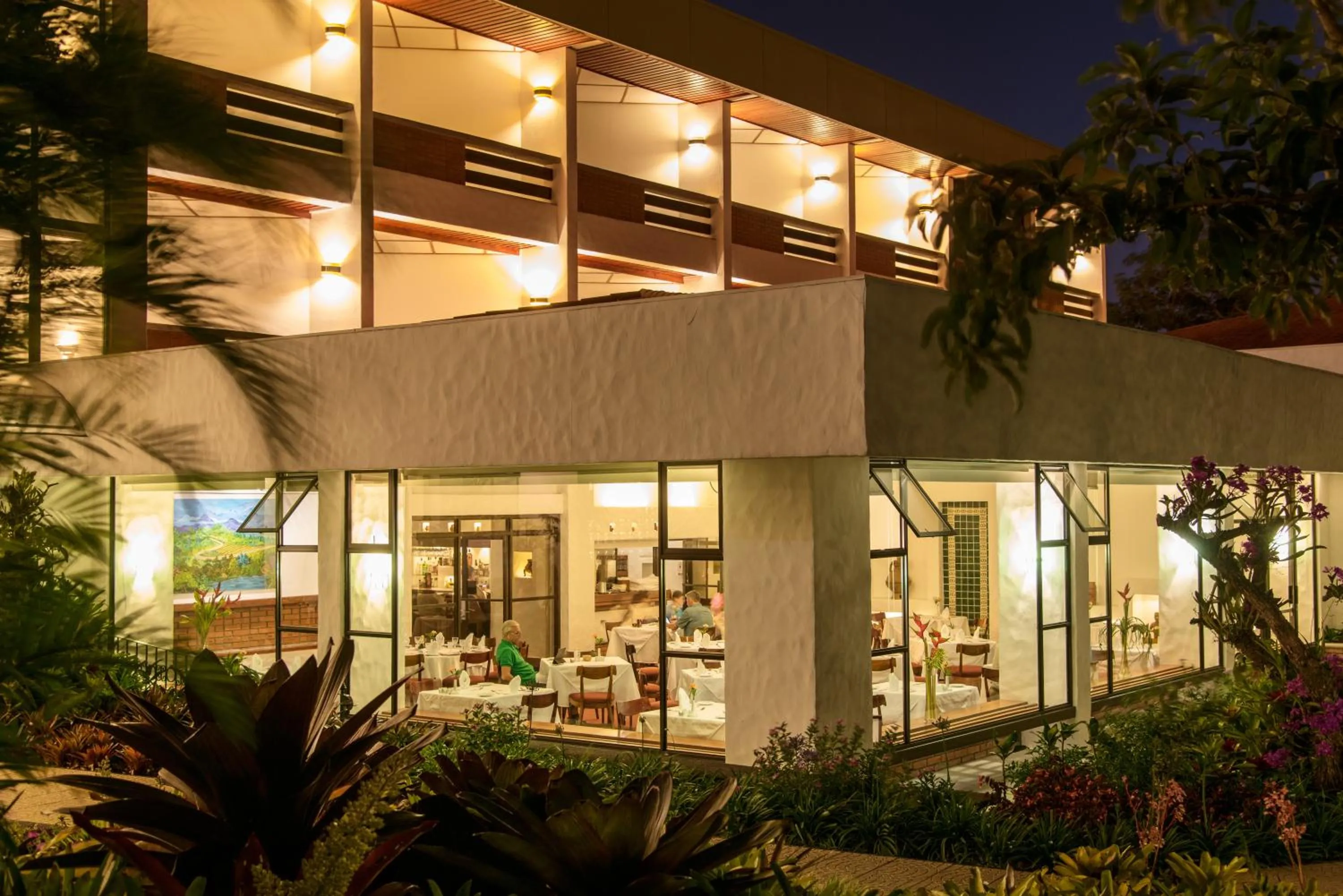 Restaurant/places to eat in Hotel Bougainvillea San José