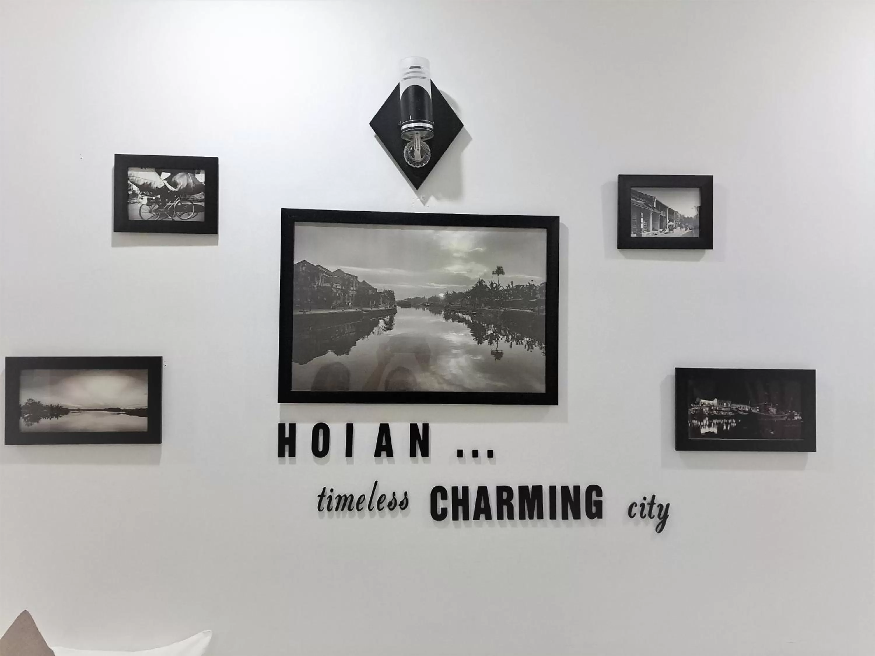 Decorative detail in GREEN TOWN hotel HỘI AN