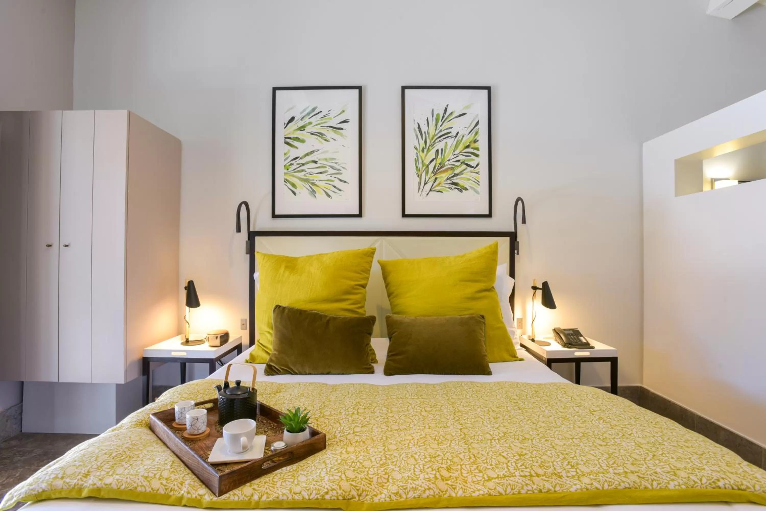 Bed in Domaine la Pierre Blanche