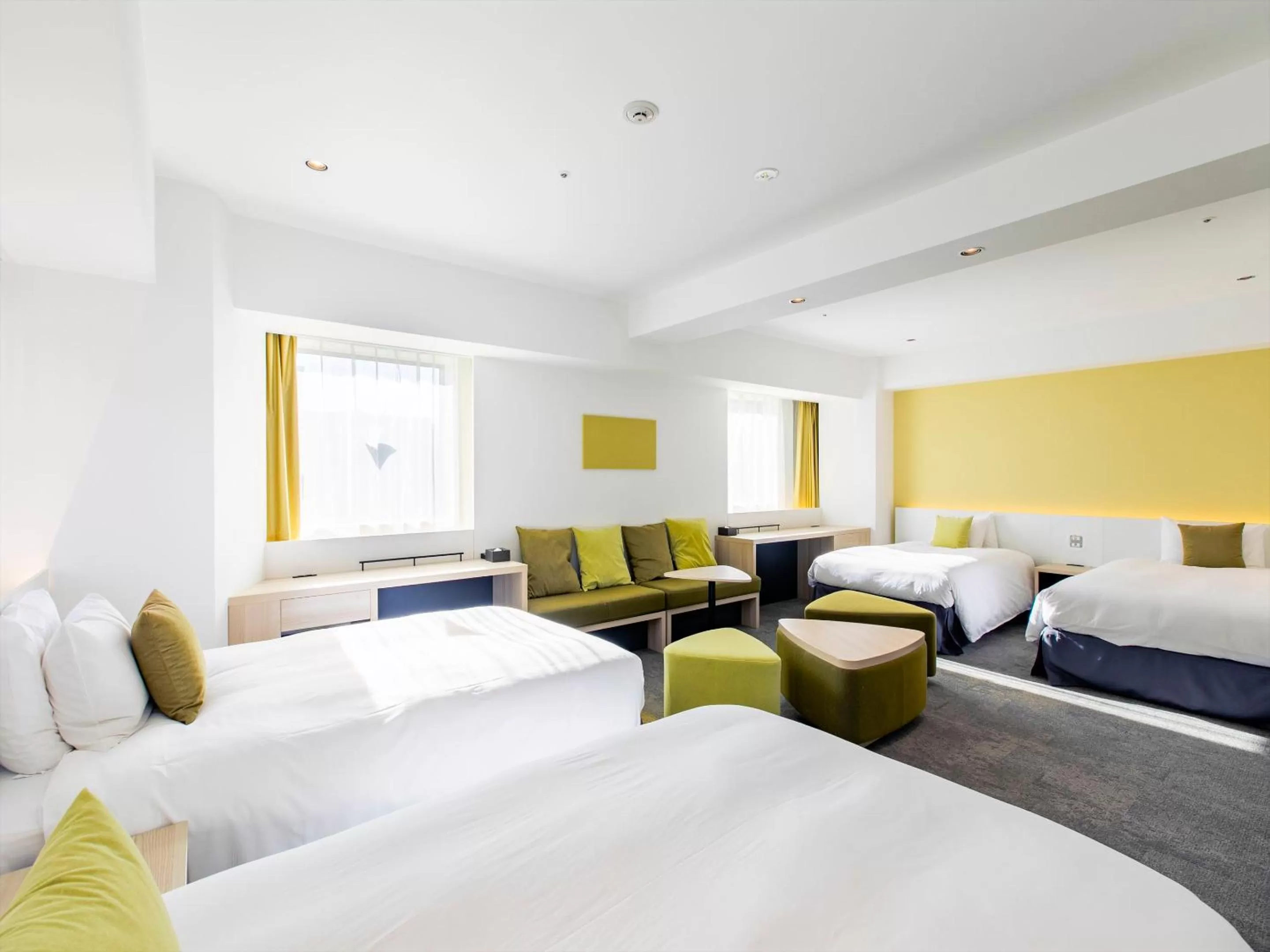 Bed in Tenza Hotel & SKYSPA at Sapporo Central