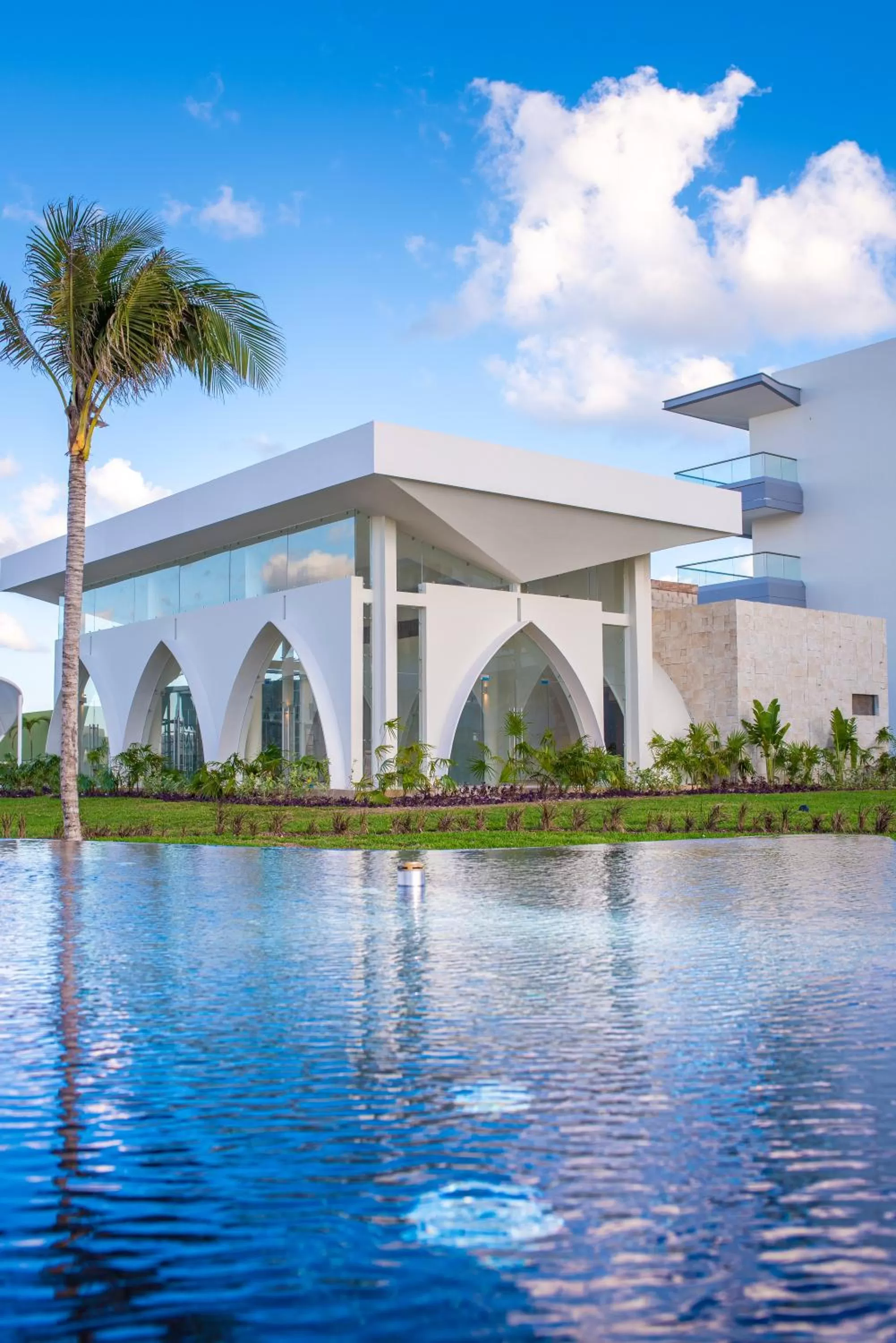 Property building in Planet Hollywood Cancun by Royalton, An Autograph Collection All-Inclusive Resort