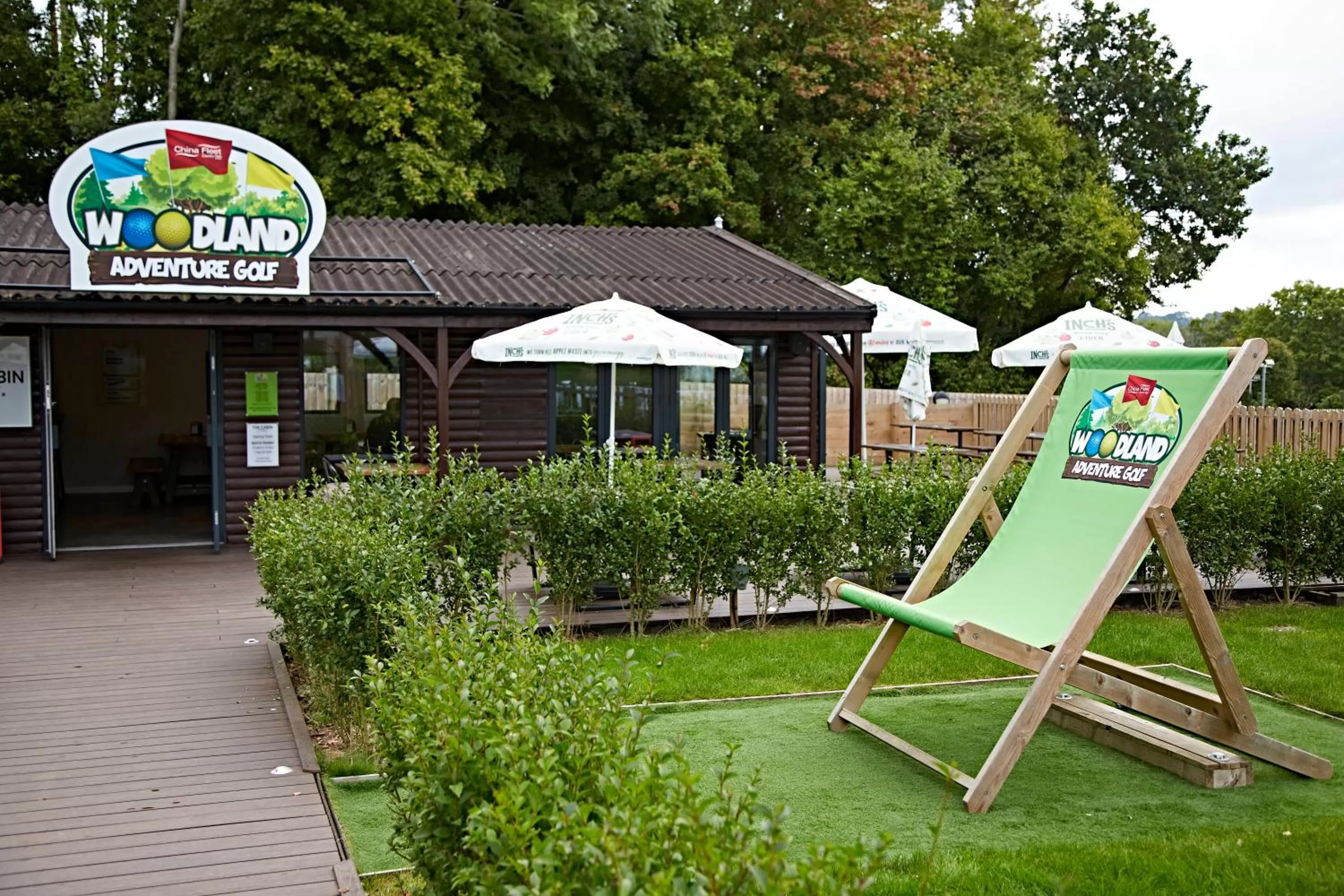 Dining area in China Fleet Country Club