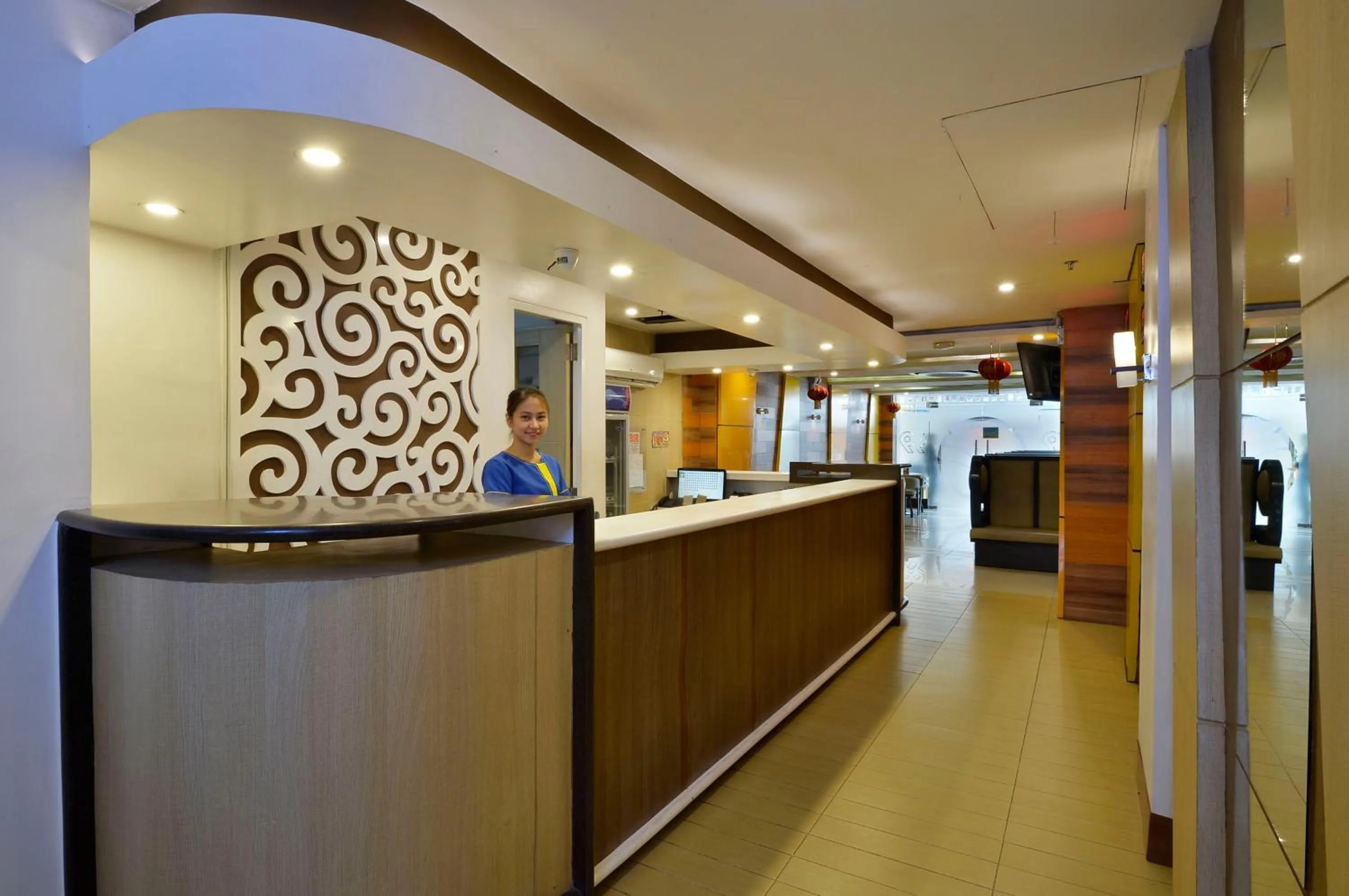 Lobby or reception in Hotel 99 Monumento