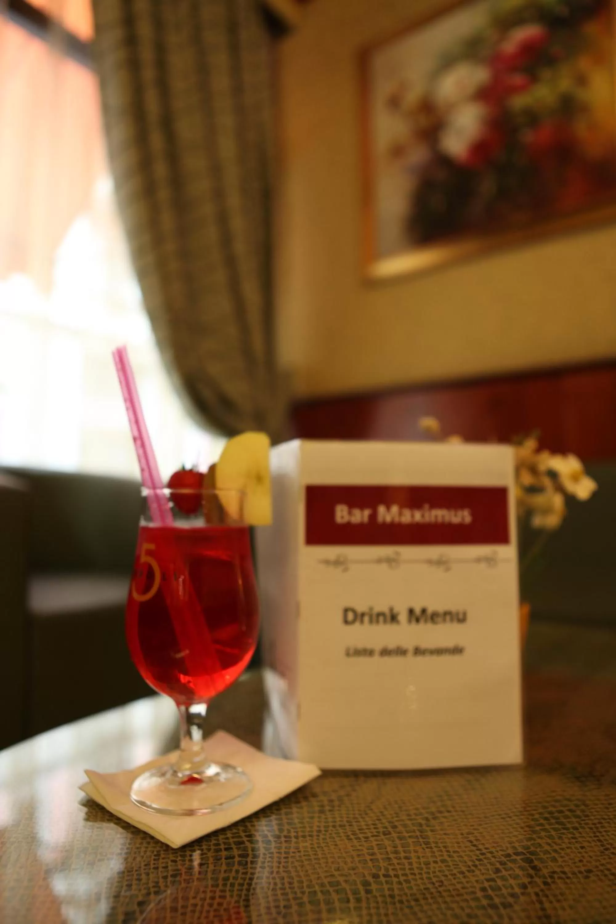 Food and drinks in Augusta Lucilla Palace