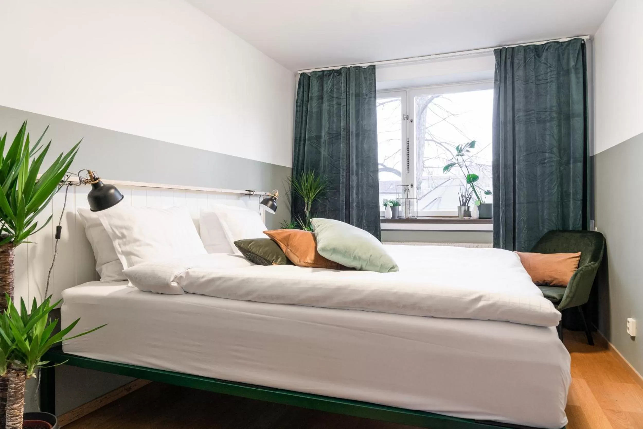 Bed in Botanika Uppsala