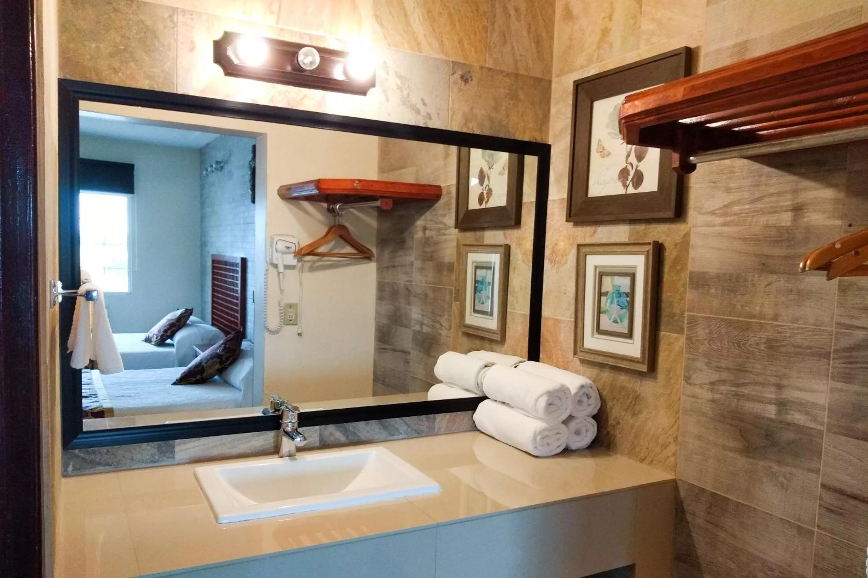 Bathroom in Hotel Posada Santa Fe Sabinas