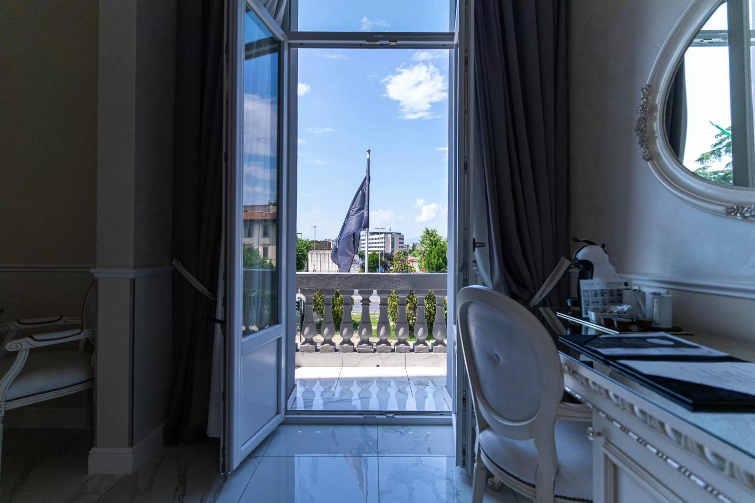 Balcony/Terrace in The Moon Boutique Hotel & Spa