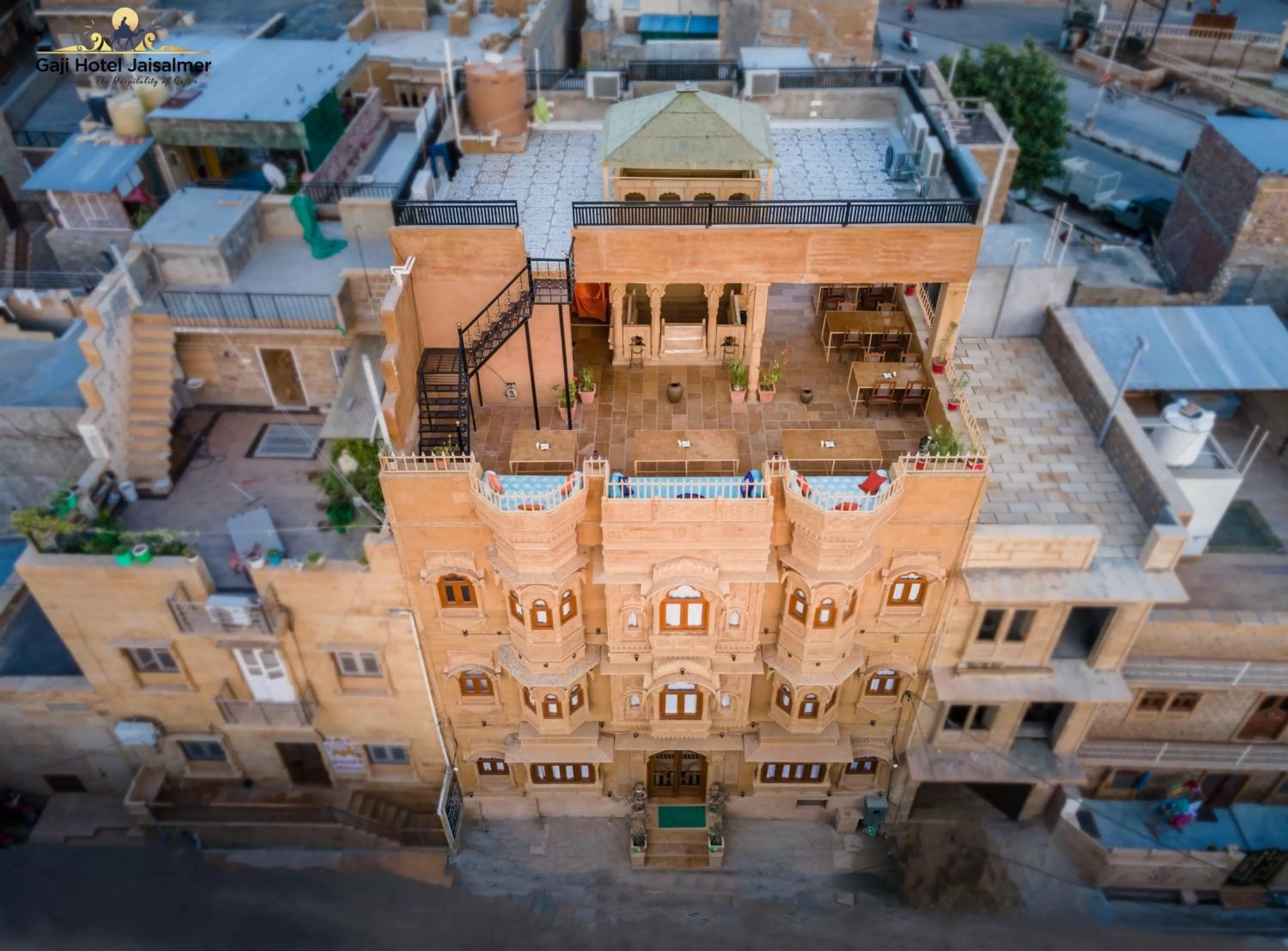 Property building in Gaji Hotel Jaisalmer