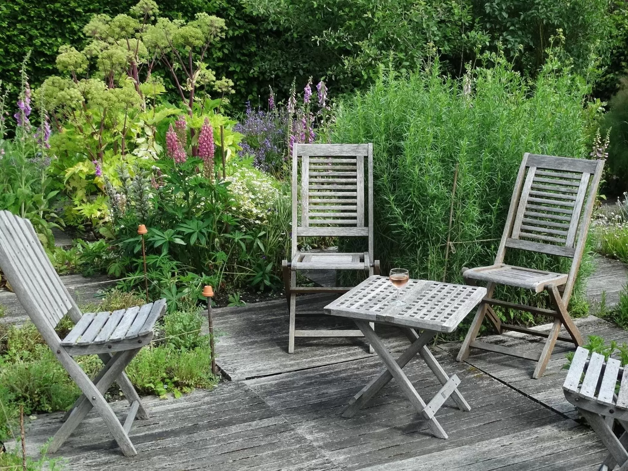 Garden in La Vannerie