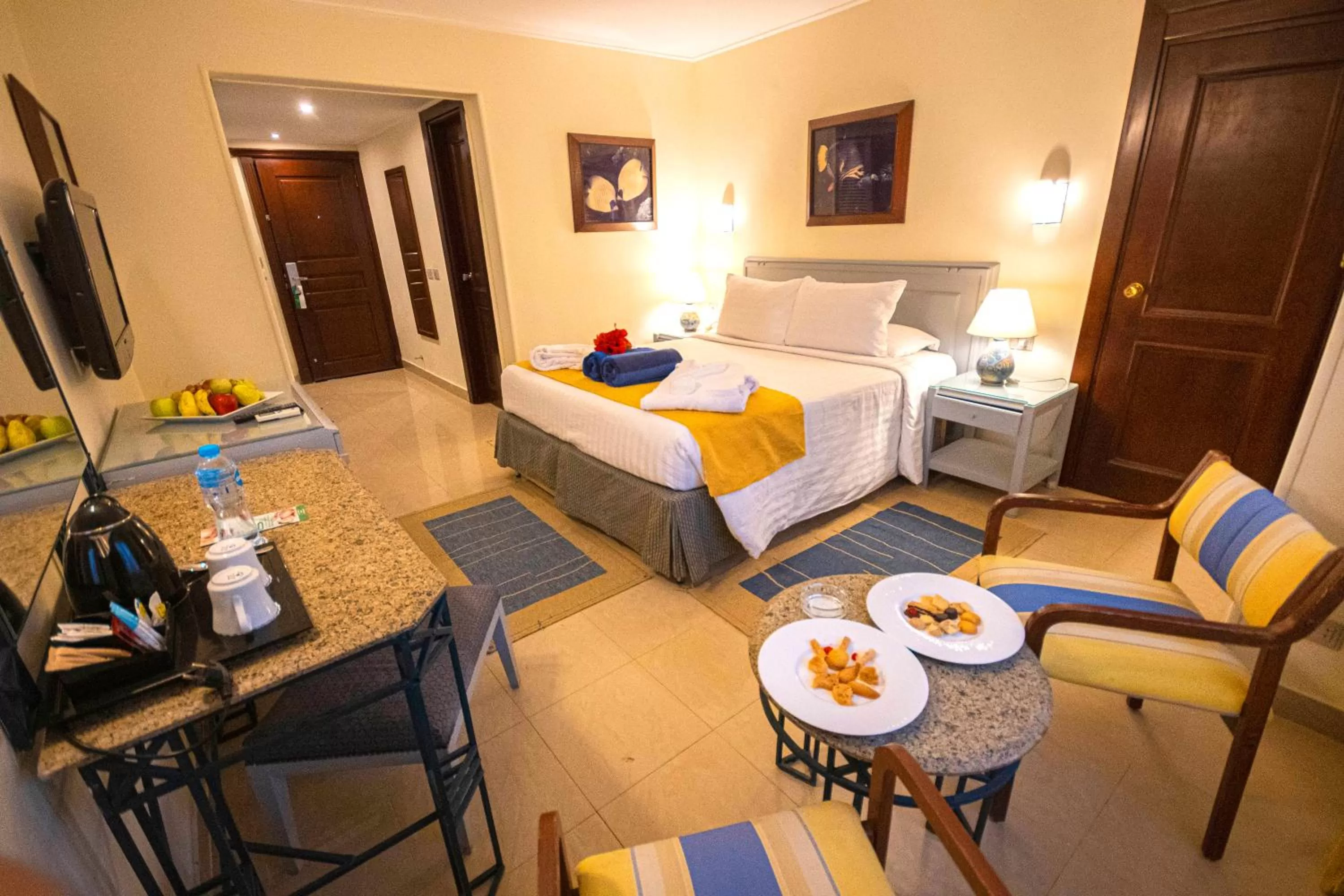 Bed in Nuweiba Club Resort