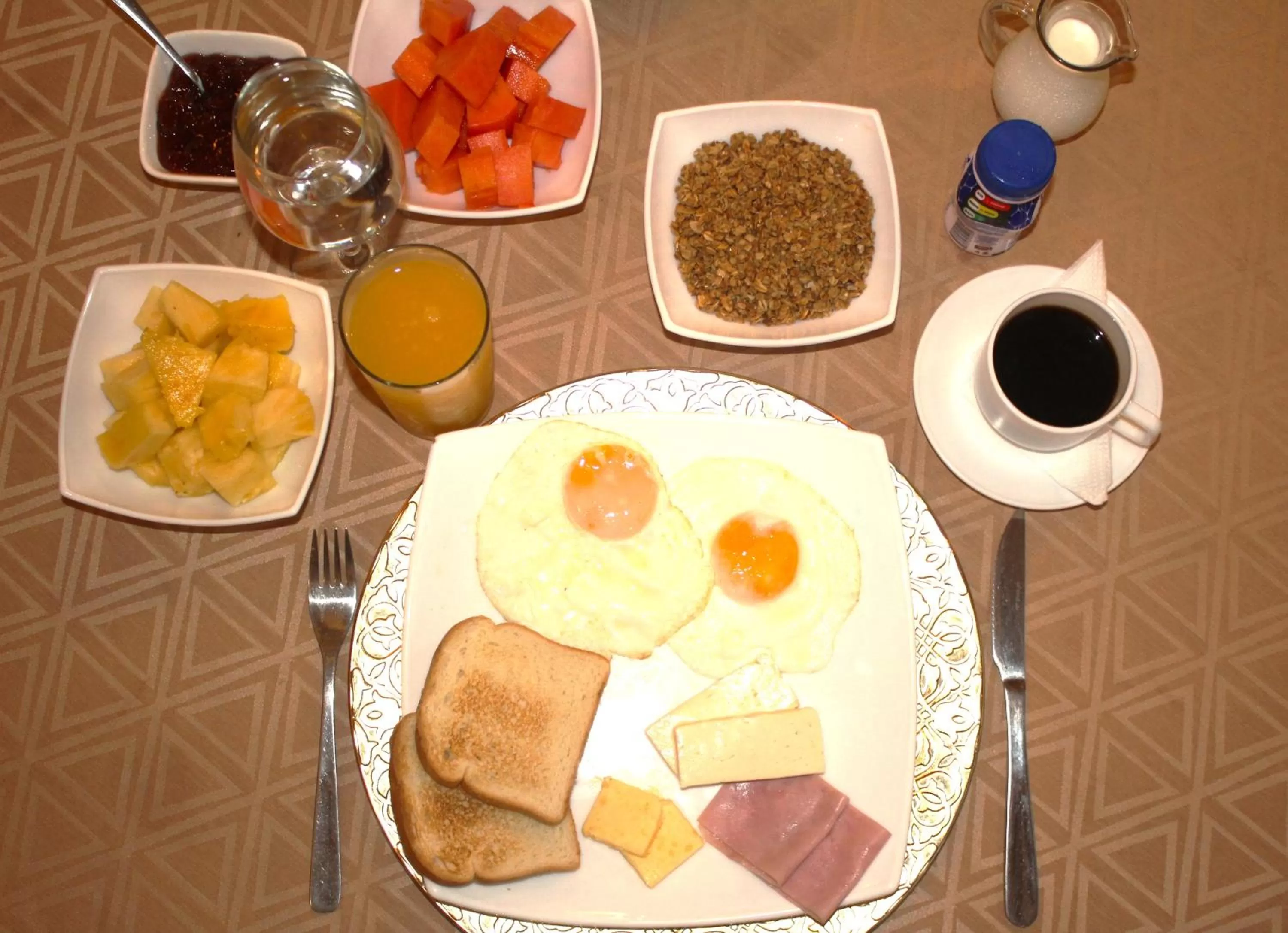 Breakfast in Hotel Boutique Mansion Del Rio