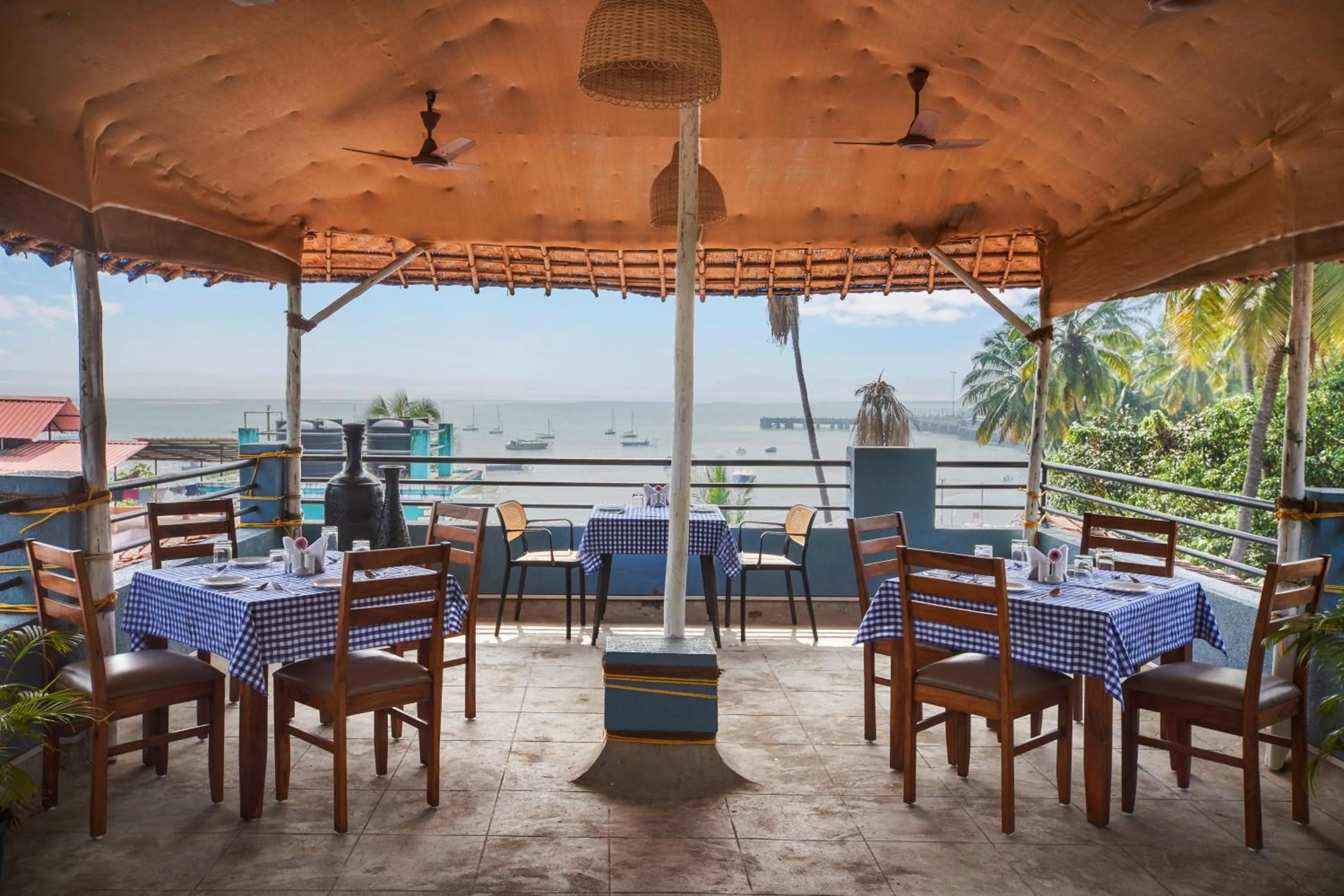 Living room in The Hawaii Comforts Panjim Donapaula