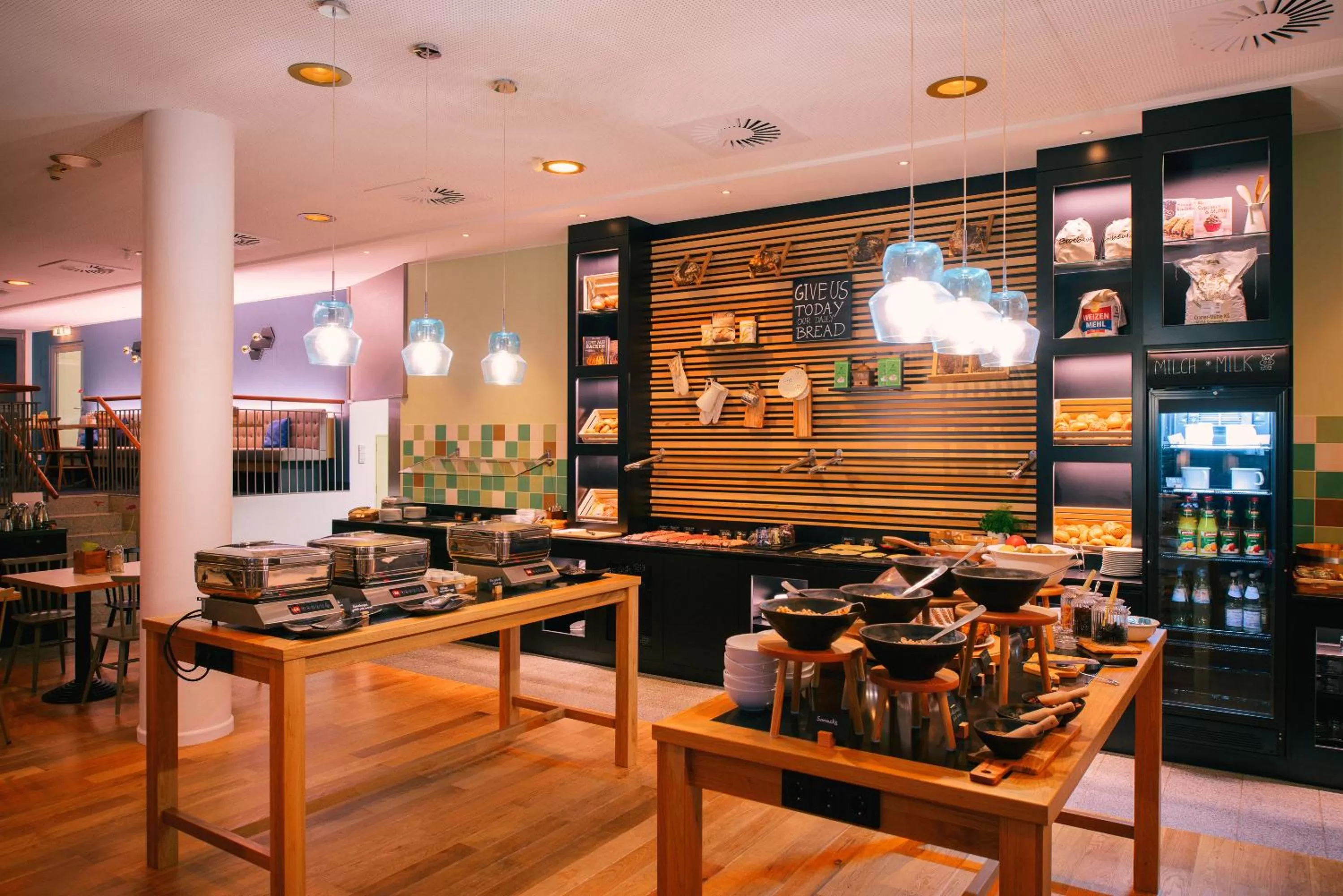 Buffet breakfast in Vienna House Easy by Wyndham Trier