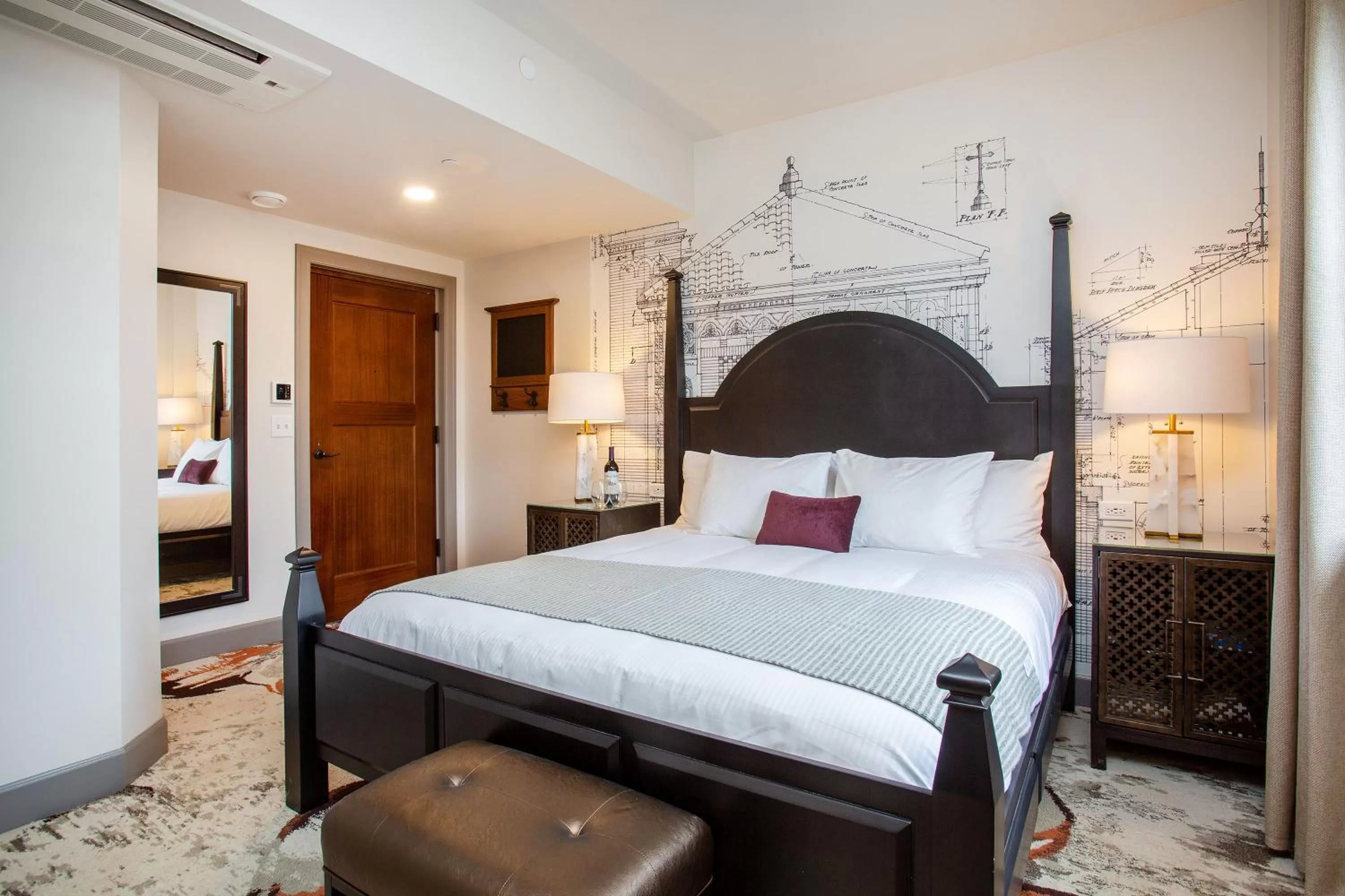 Bed in The Lodge at St Edward Park