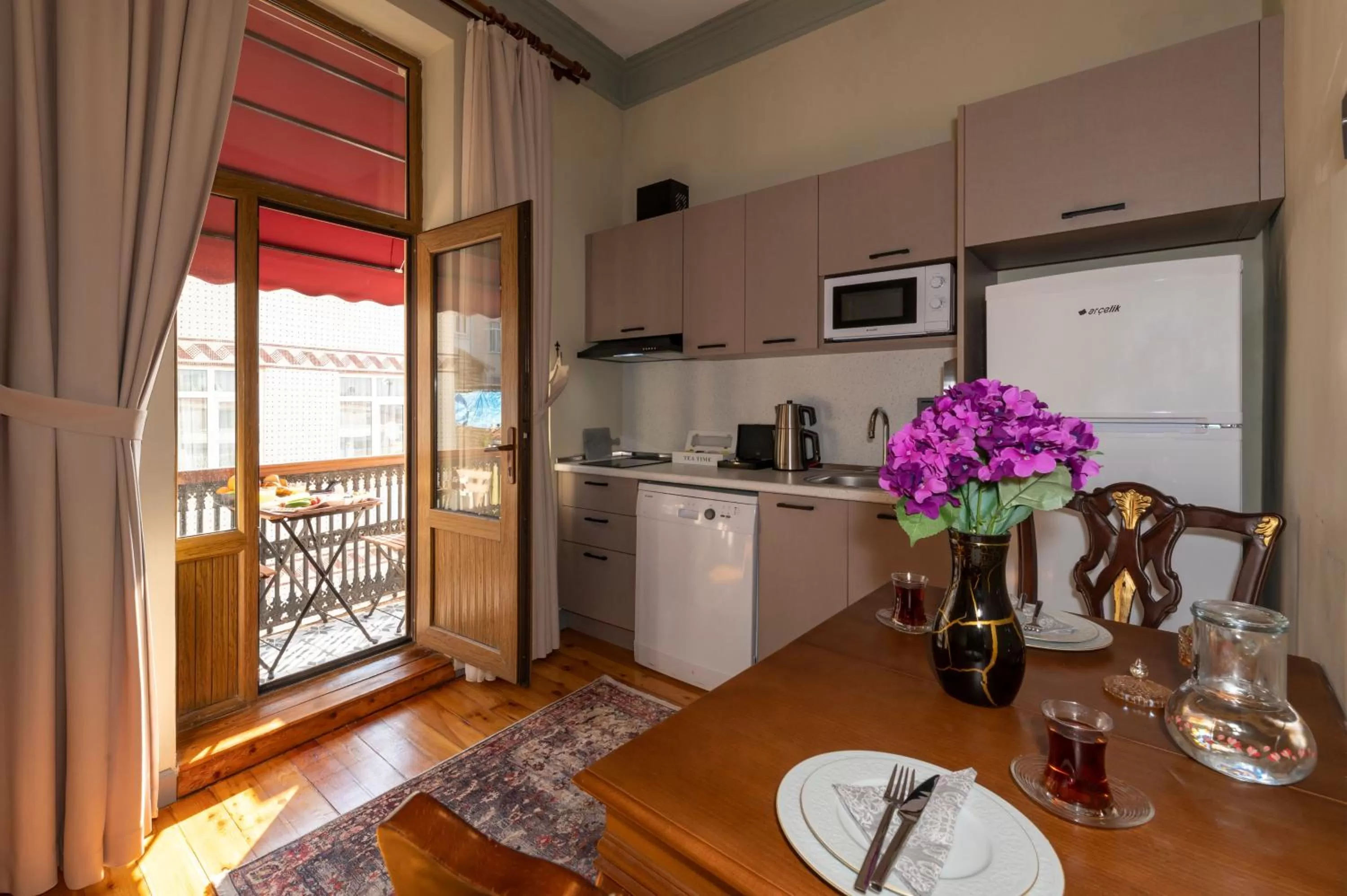 Balcony/Terrace in O'Pera Okanlı Suites