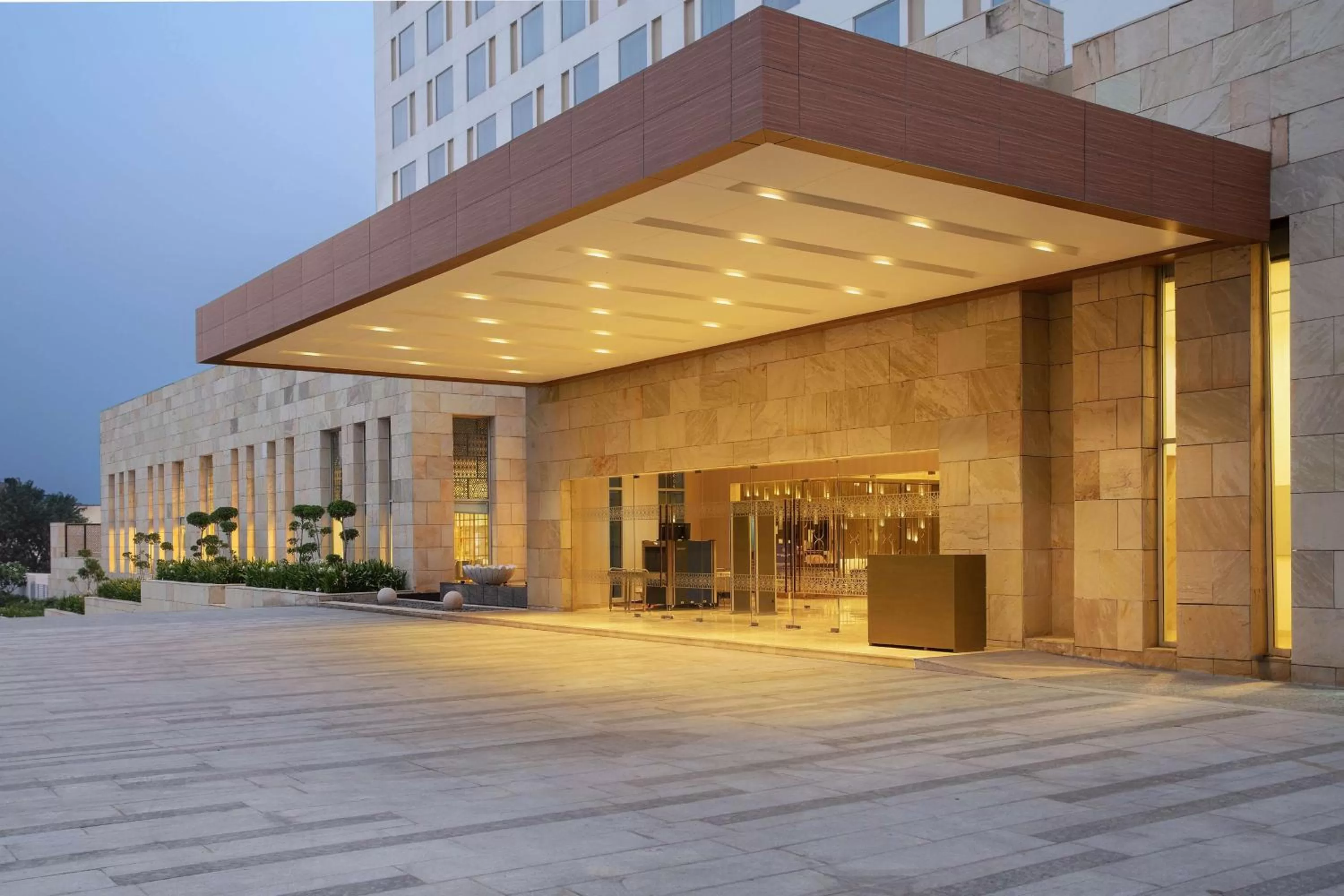 Property building in DoubleTree By Hilton Jaipur Amer