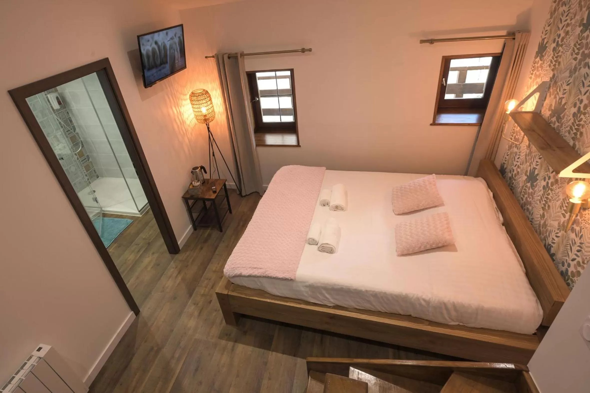 Bed in Hotel De La Croisée