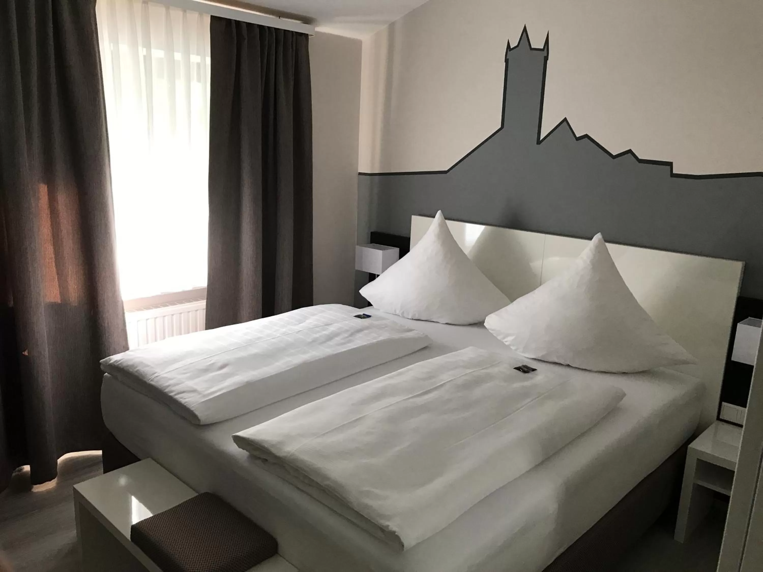 Photo of the whole room, Bed in Hotel Traumblick