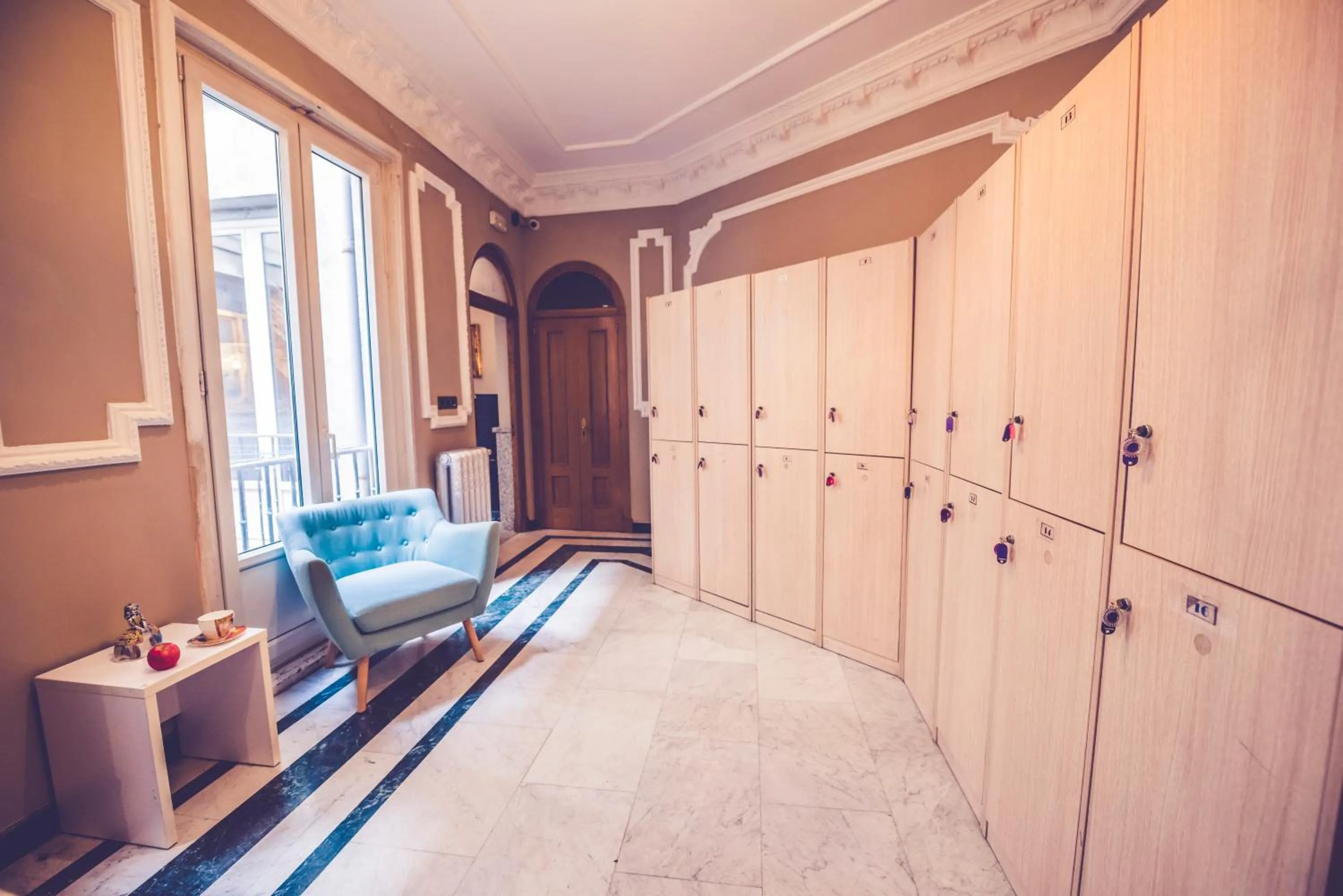 Seating area in Hostal Marlasca