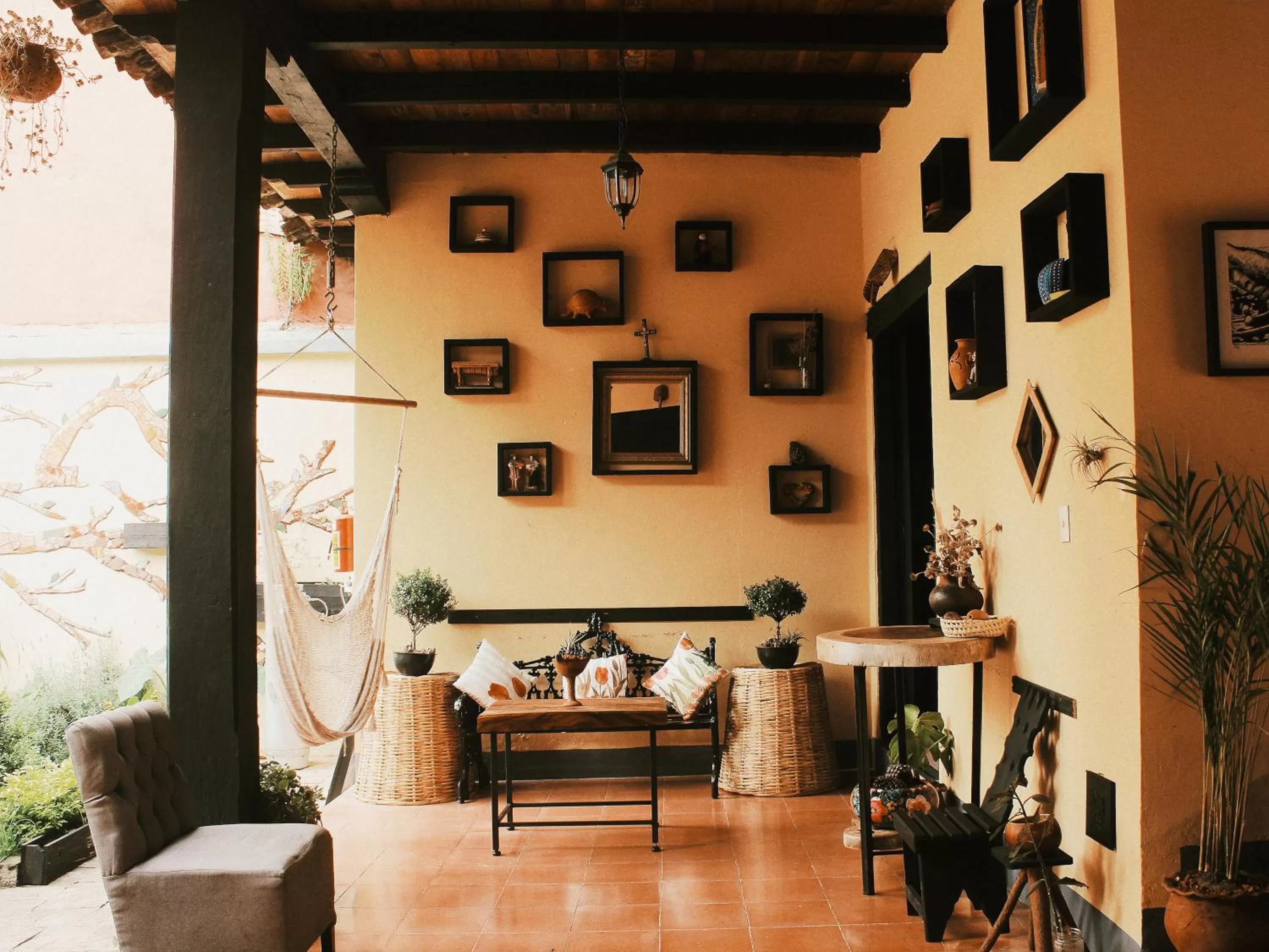 Garden in El Naranjo Hotel Finca Urbana