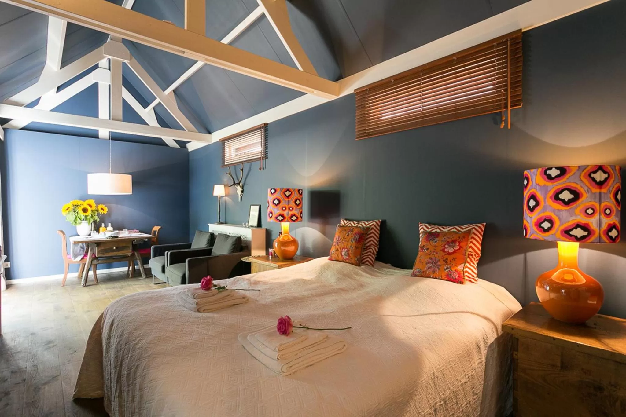 Bed in Van Gogh Cottage