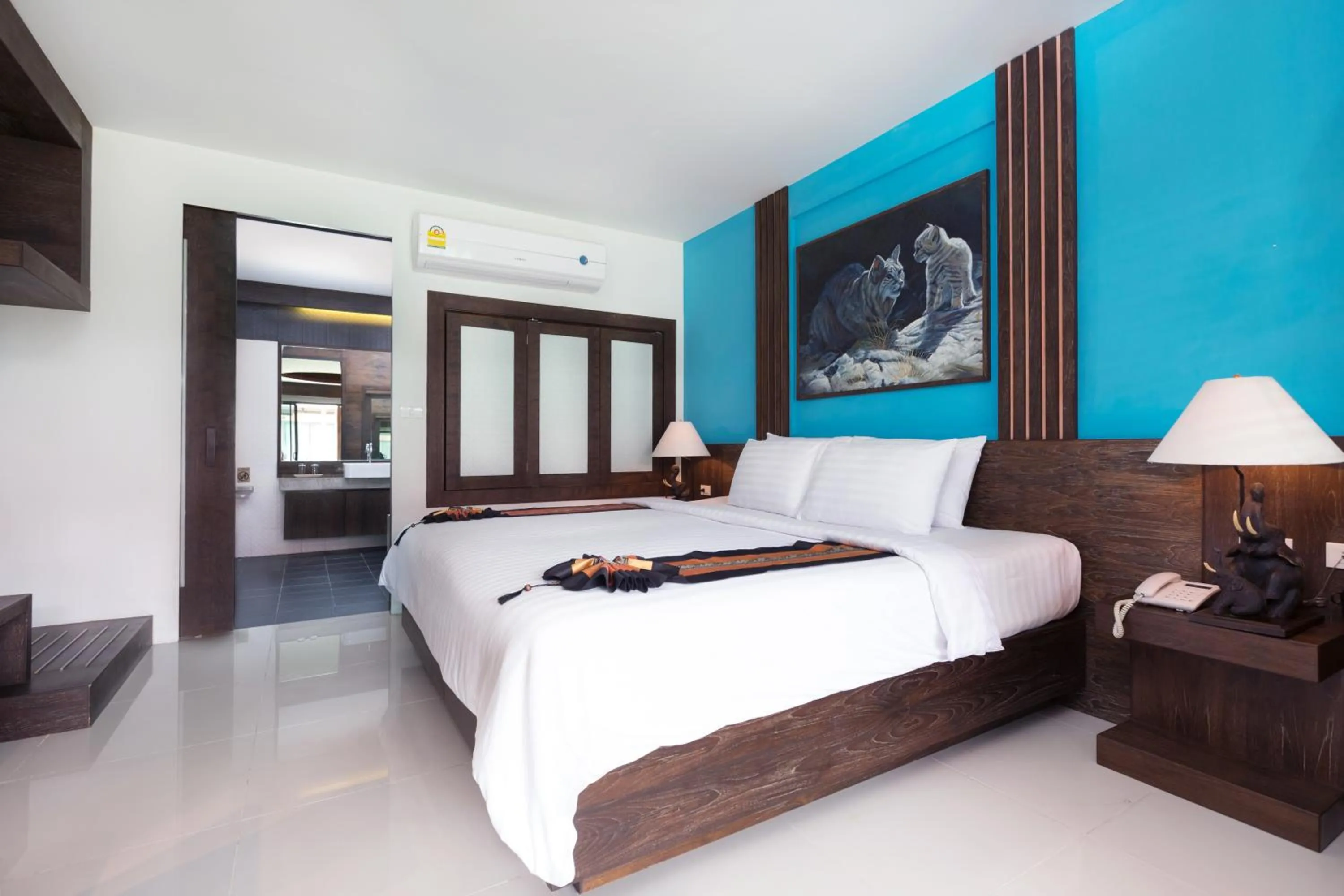 Bed in Naina Resort & Spa - SHA Extra Plus