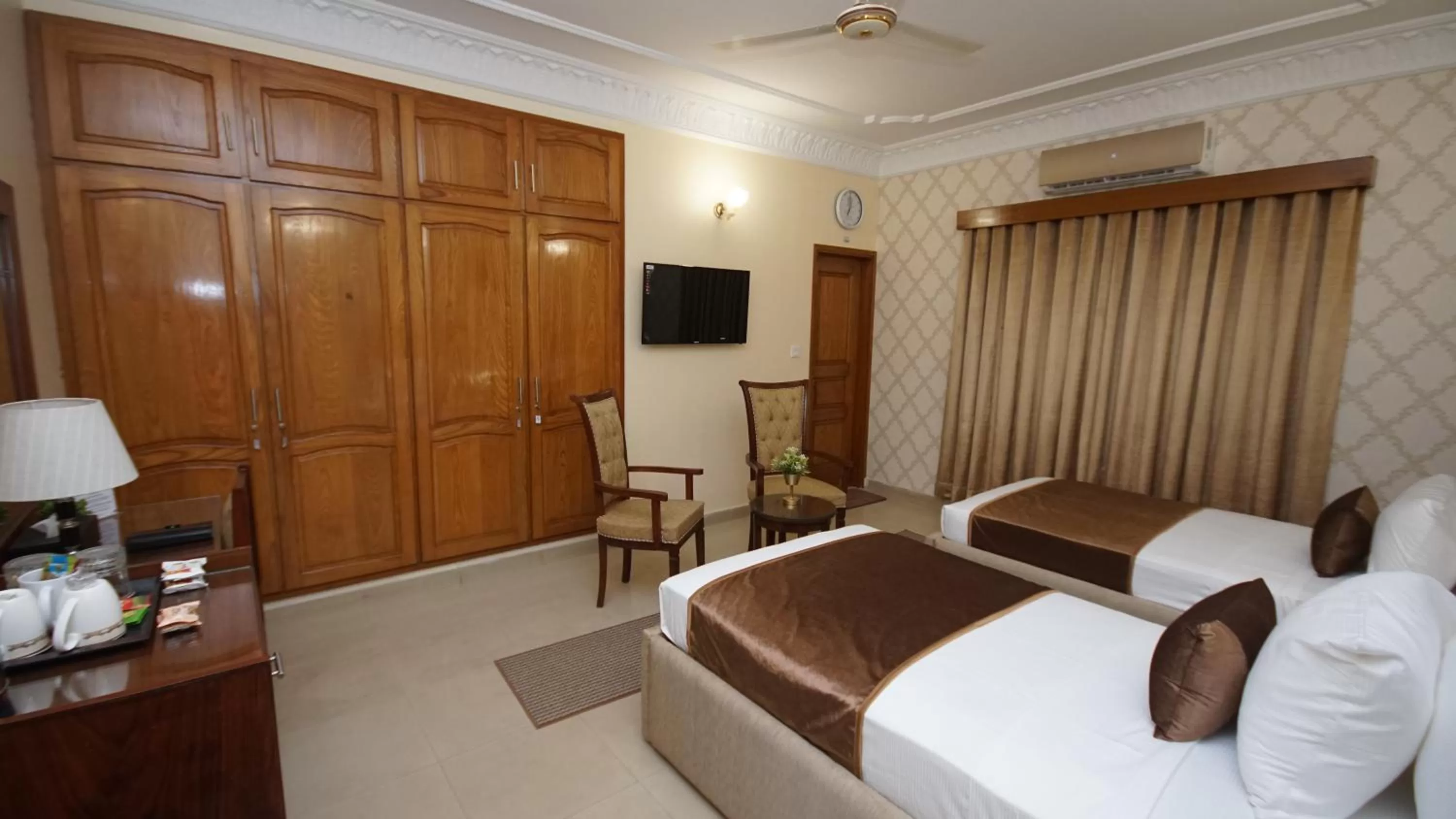 TV/Entertainment Center in World Inn Karachi