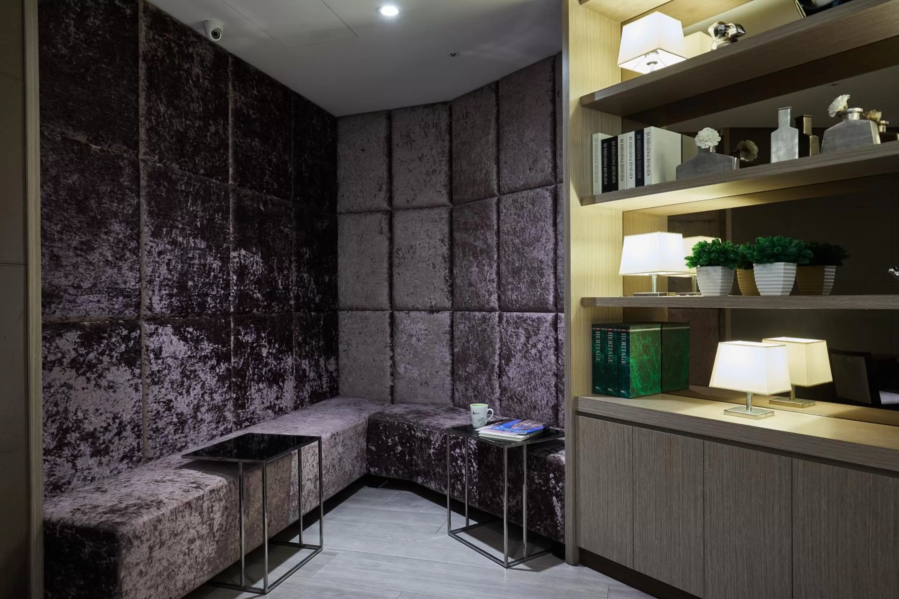 Seating area in K Hotel Taipei Dunnan