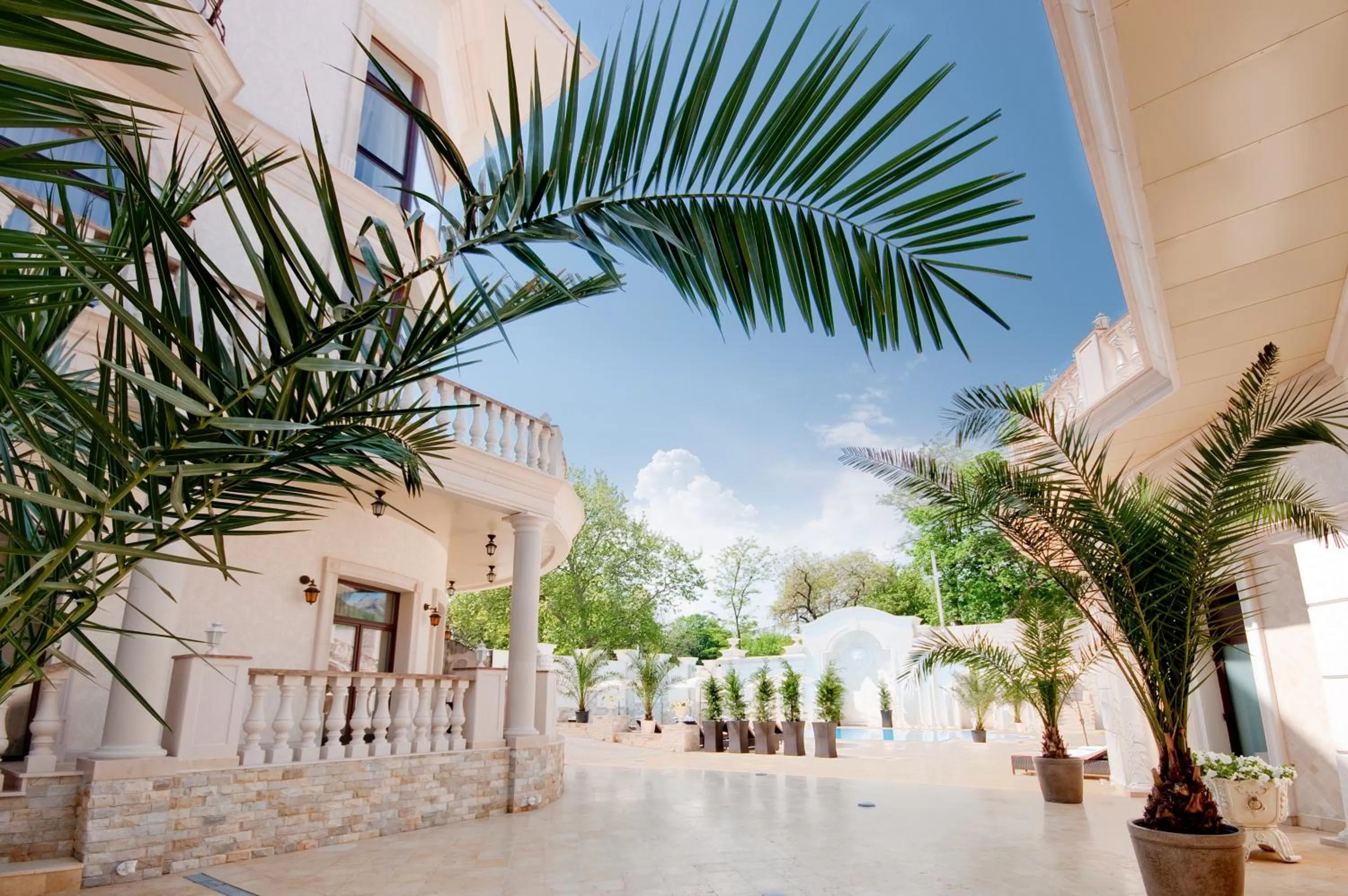 Decorative detail in Villa Le Premier - Maestro