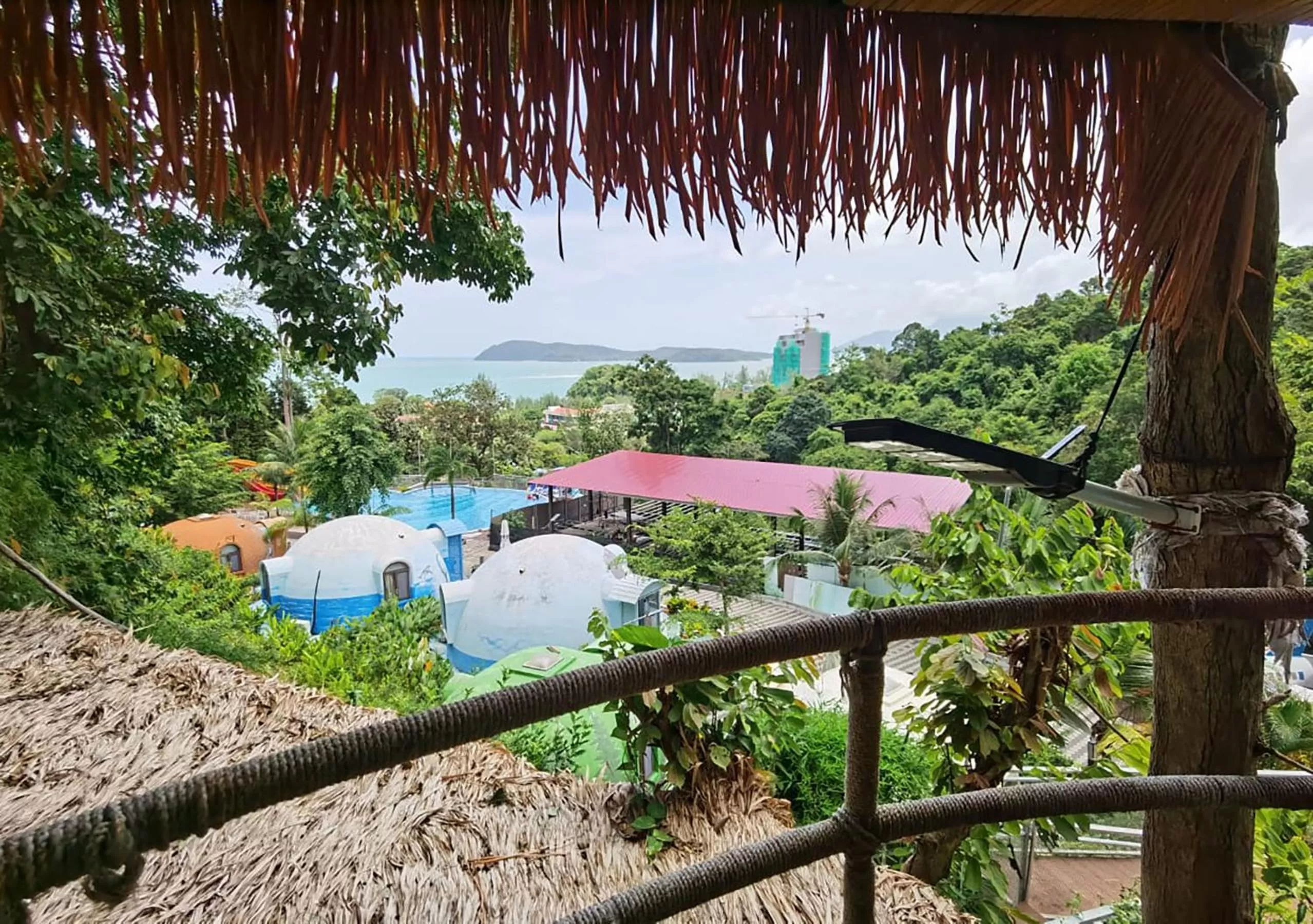 Sea view in MyRus Resort Langkawi